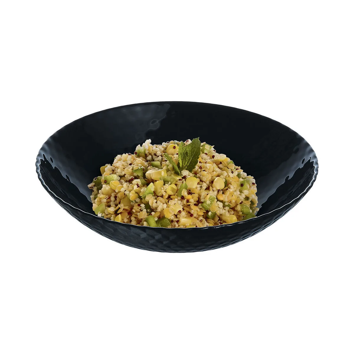 Assiette creuse luminarc pampille noir noir verre 20 cm 24 unites s270982210. L'aventure Diaytar est une quête permanente de sens et d'esthétisme à travers des produits soigneusement pensés.