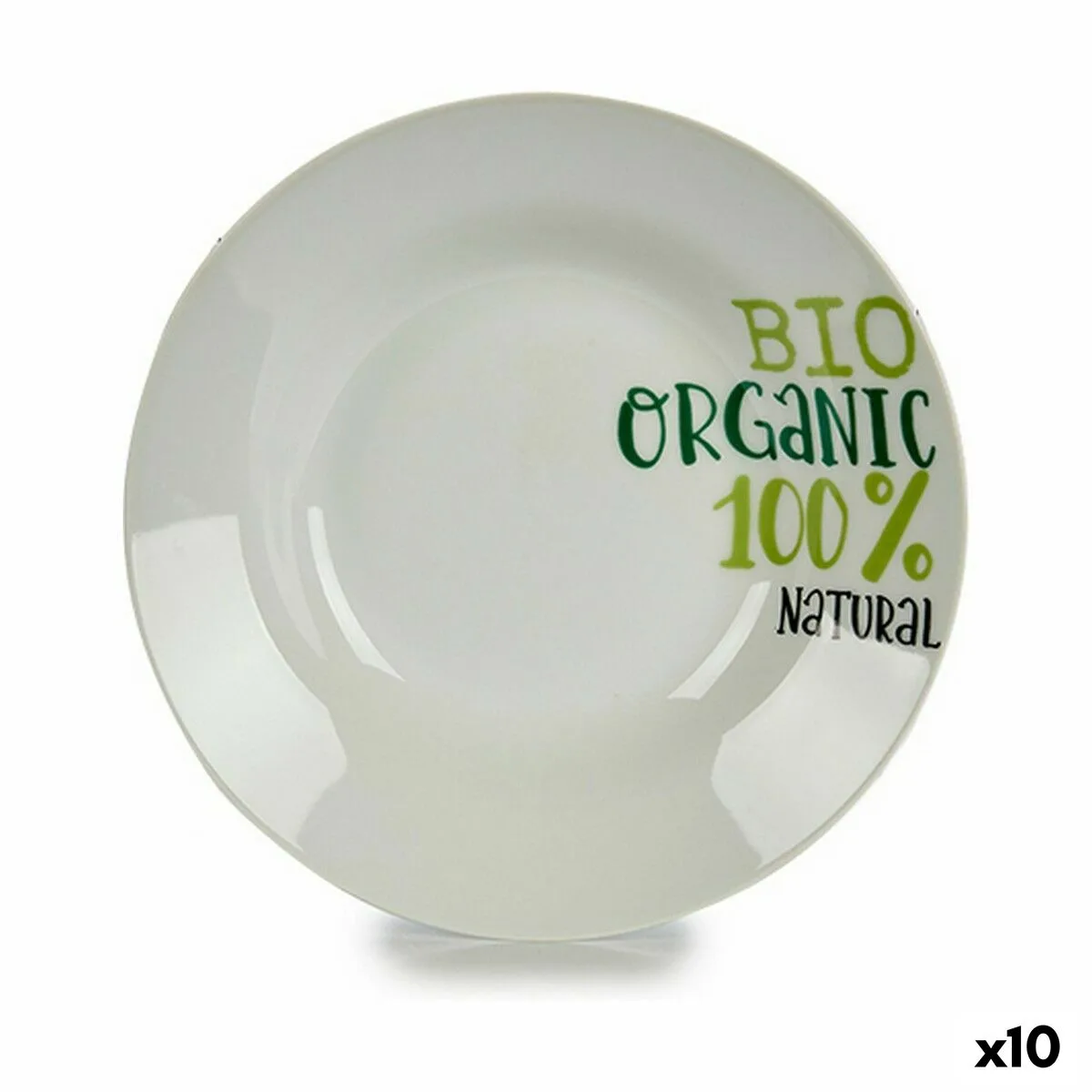 Assiette creuse organic blanc vert o 20 6 cm porcelaine 10 unites s362428459. Votre vie, simplifiée et stylisée par Diaytar et sa collection de produits essentiels et innovants