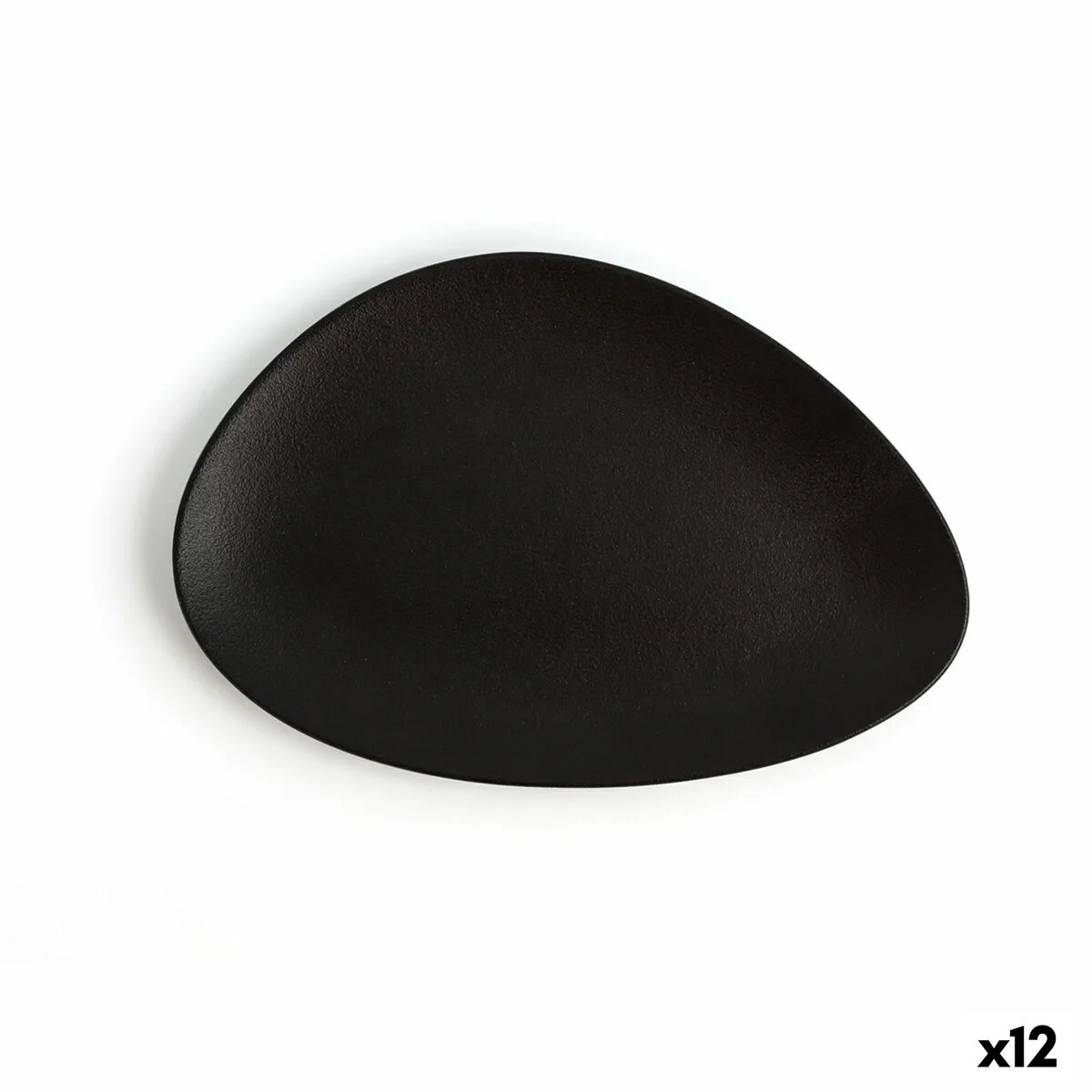 Assiette plate ariane antracita triangulaire ceramique noir o 21 cm 12 unites s270801255. Tendance, confort et qualité : la trilogie gagnante de Diaytar Mode.