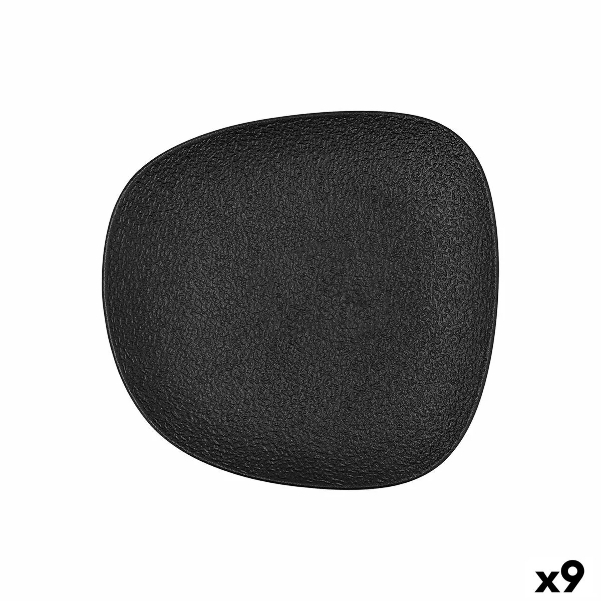 Assiette plate bidasoa fosil noir ceramique carre 21 1 x 20 3 x 2 3 cm 9 unites s271146715. Avec Diaytar, profitez d'une sélection généraliste qui a du caractère et qui reflète les aspirations de notre époque