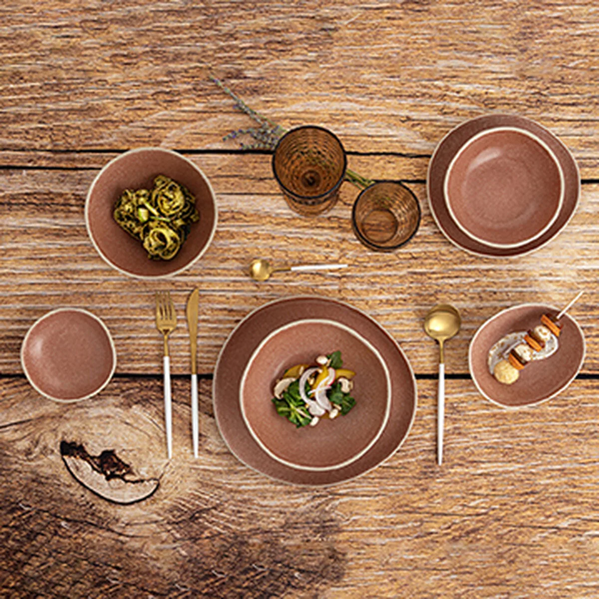 Assiette plate bidasoa gio irregulier 20 cm ceramique marron 6 unites s271012620. Votre vie, simplifiée et stylisée par Diaytar et sa collection de produits essentiels et innovants
