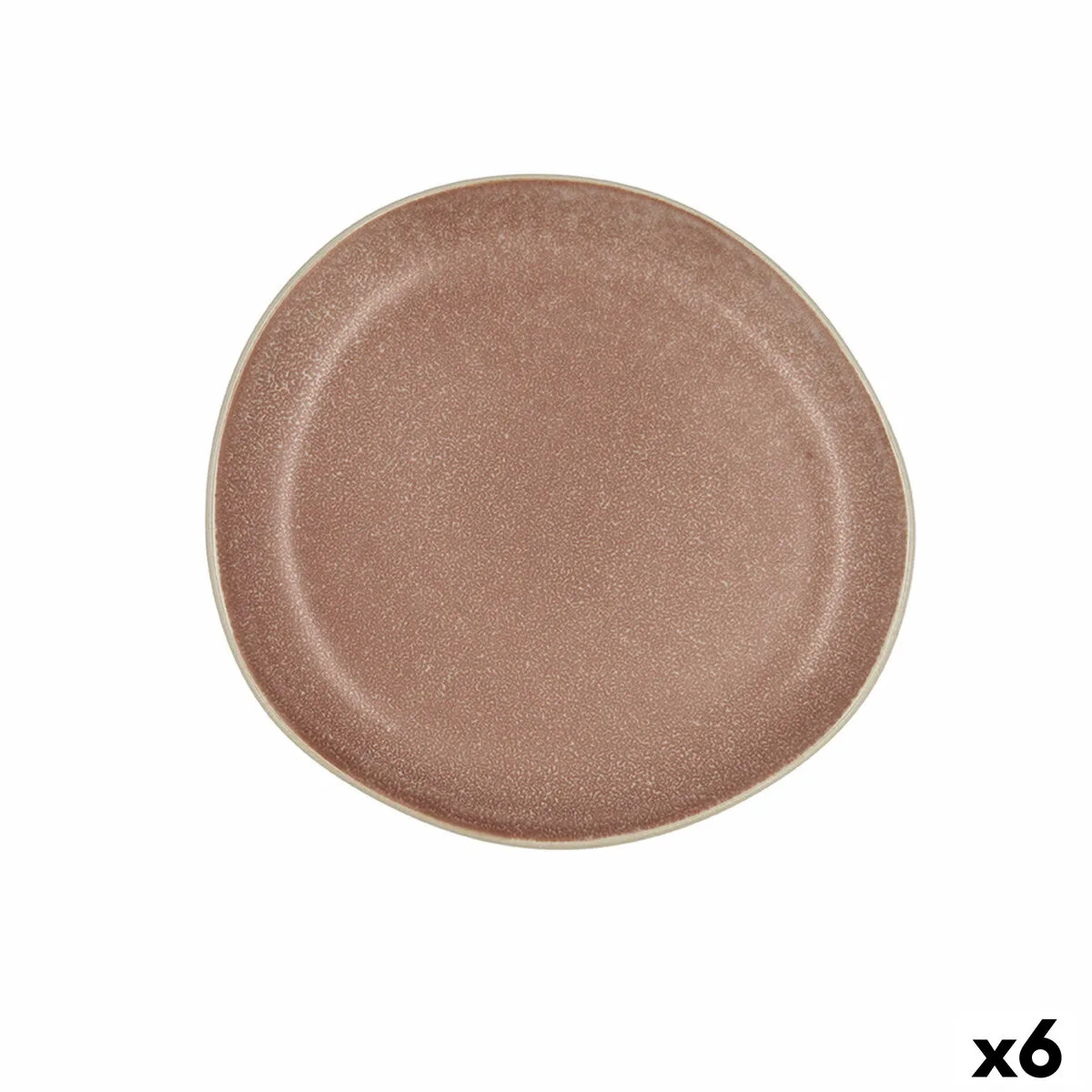 Assiette plate bidasoa gio irregulier 20 cm ceramique marron 6 unites s271012635. Diaytar : Votre portail vers un monde de produits où la frontière entre l'essentiel et le superflu devient délicieusement floue