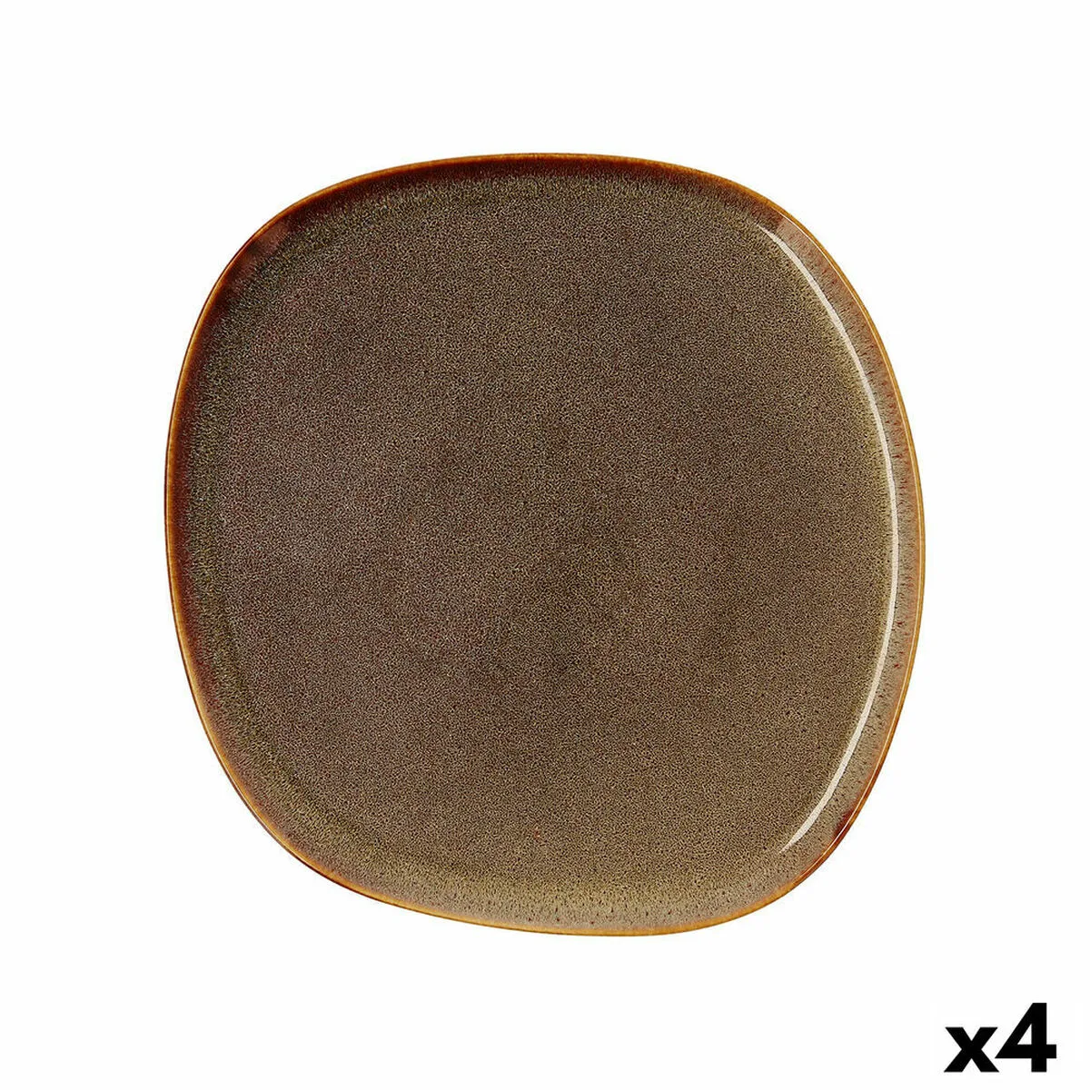 Assiette plate bidasoa ikonic ceramique marron 26 5 x 25 7 x 1 5 cm pack 4x s270504199. L'aventure Diaytar, c'est celle d'une équipe passionnée qui déniche pour vous les perles rares du marché généraliste