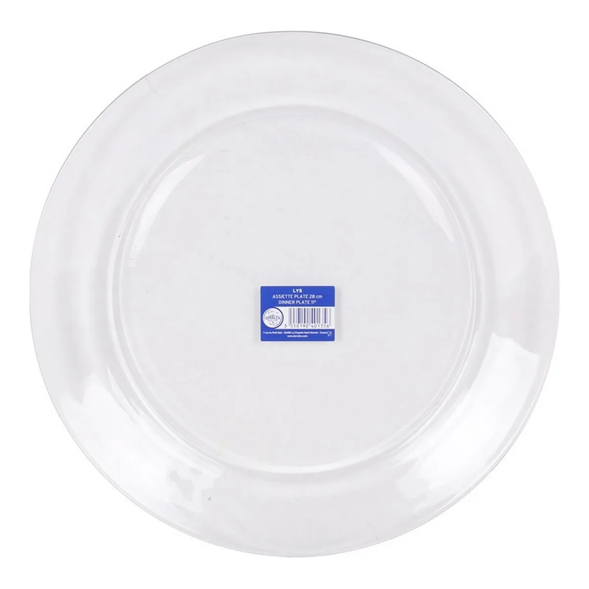 Assiette plate duralex lys transparent o 28 x 28 x 2 5 cm s220901038. Diaytar, l'art de mélanger les genres : trouvez l'équipement électronique parfait et l'objet déco qui lui correspondra