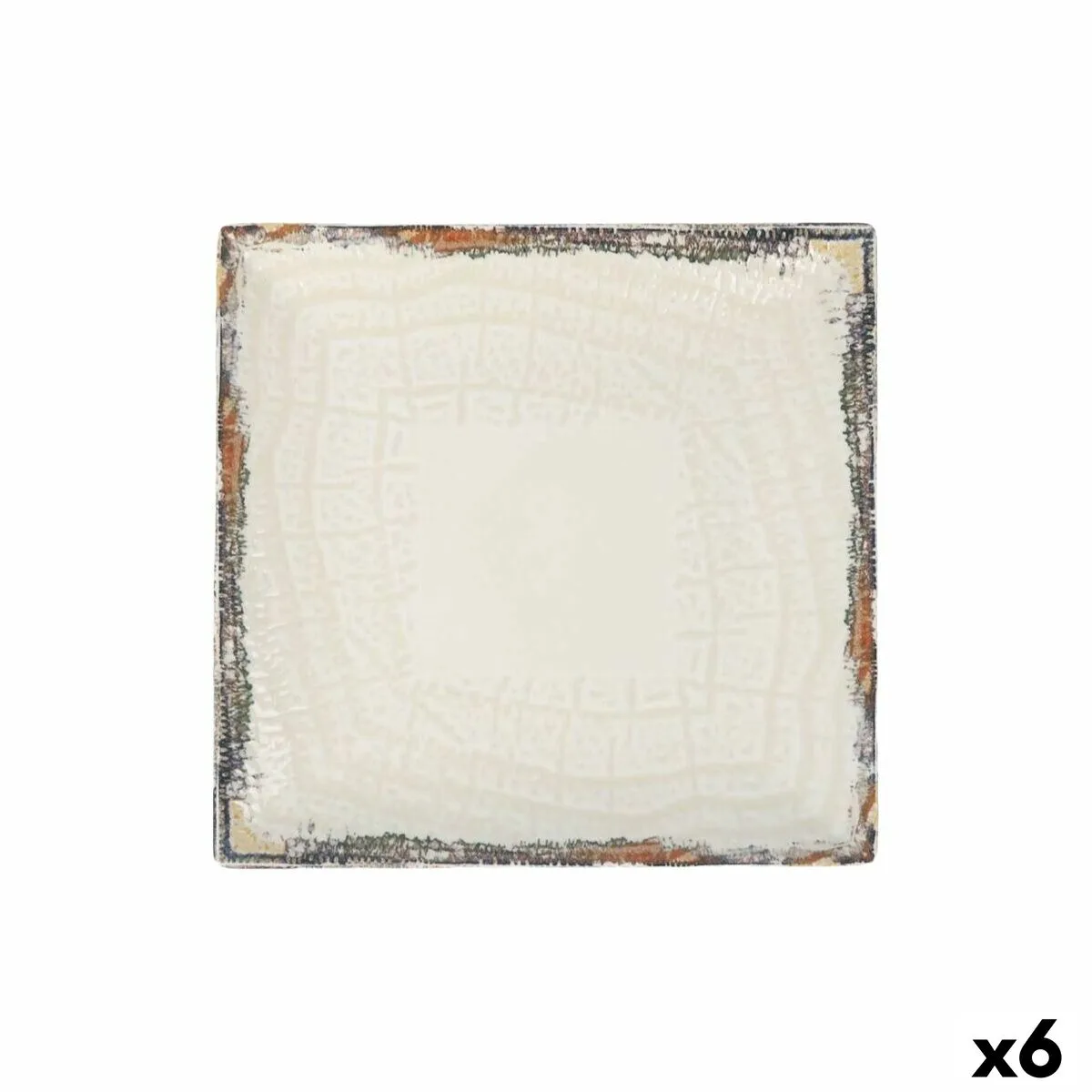 Assiette plate la mediterranea albus 24 x 24 x 2 cm 6 unites s223748830. Diaytar cultive l'art du bien-être à travers ses produits soigneusement choisis.