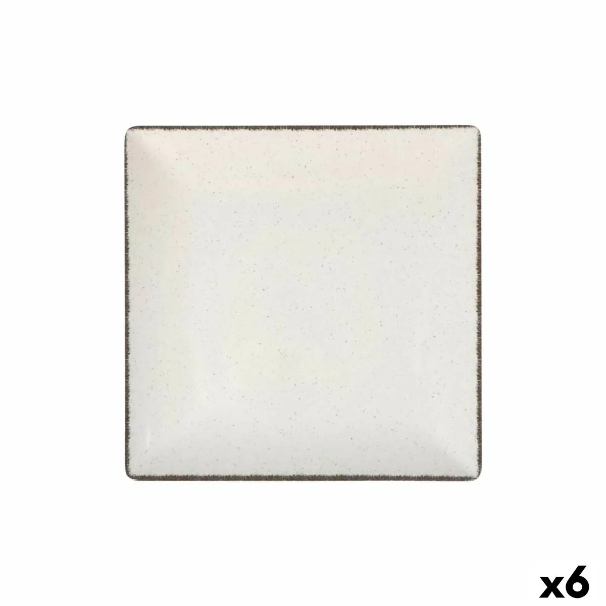 Assiette plate la mediterranea anllo 24 x 24 x 2 cm 6 unites s223749012. Votre foyer mérite le style et le confort des produits Diaytar Home.