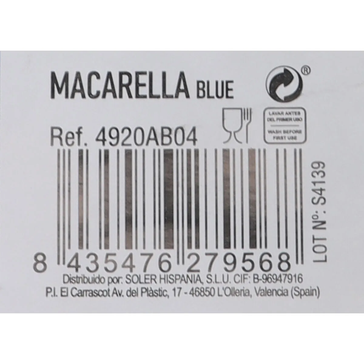 Assiette plate la mediterranea macarella blue o 16 cm 24 unites s223531992. Chez Diaytar, chaque visite est l'occasion de découvrir un nouveau produit génial, qu'il soit électronique ou domestique