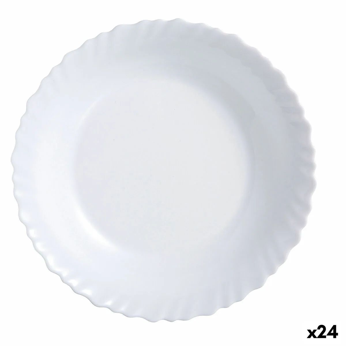 Assiette plate luminarc feston blanc verre 25 cm 24 unites s270903514. Chez Diaytar, chaque achat est une expérience unique. Explorez notre sélection premium !