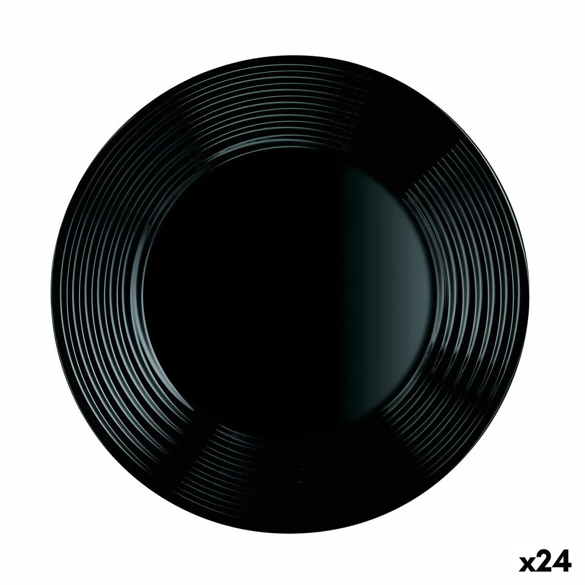 Assiette plate luminarc harena noir verre 25 cm 24 unites s270898367. Explorez sans limite l'offre Diaytar : des milliers de produits pour satisfaire votre soif de nouveauté et de qualité