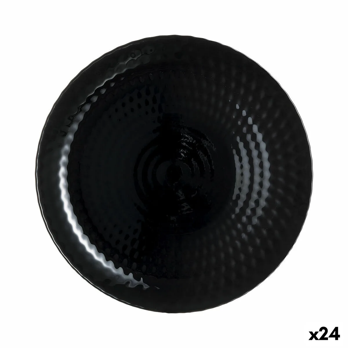 Assiette plate luminarc pampille noir verre 25 cm 24 unites s270981976. Diaytar a fait le pari de la transparence : nous vous disons tout sur l'origine et la conception de nos produits.