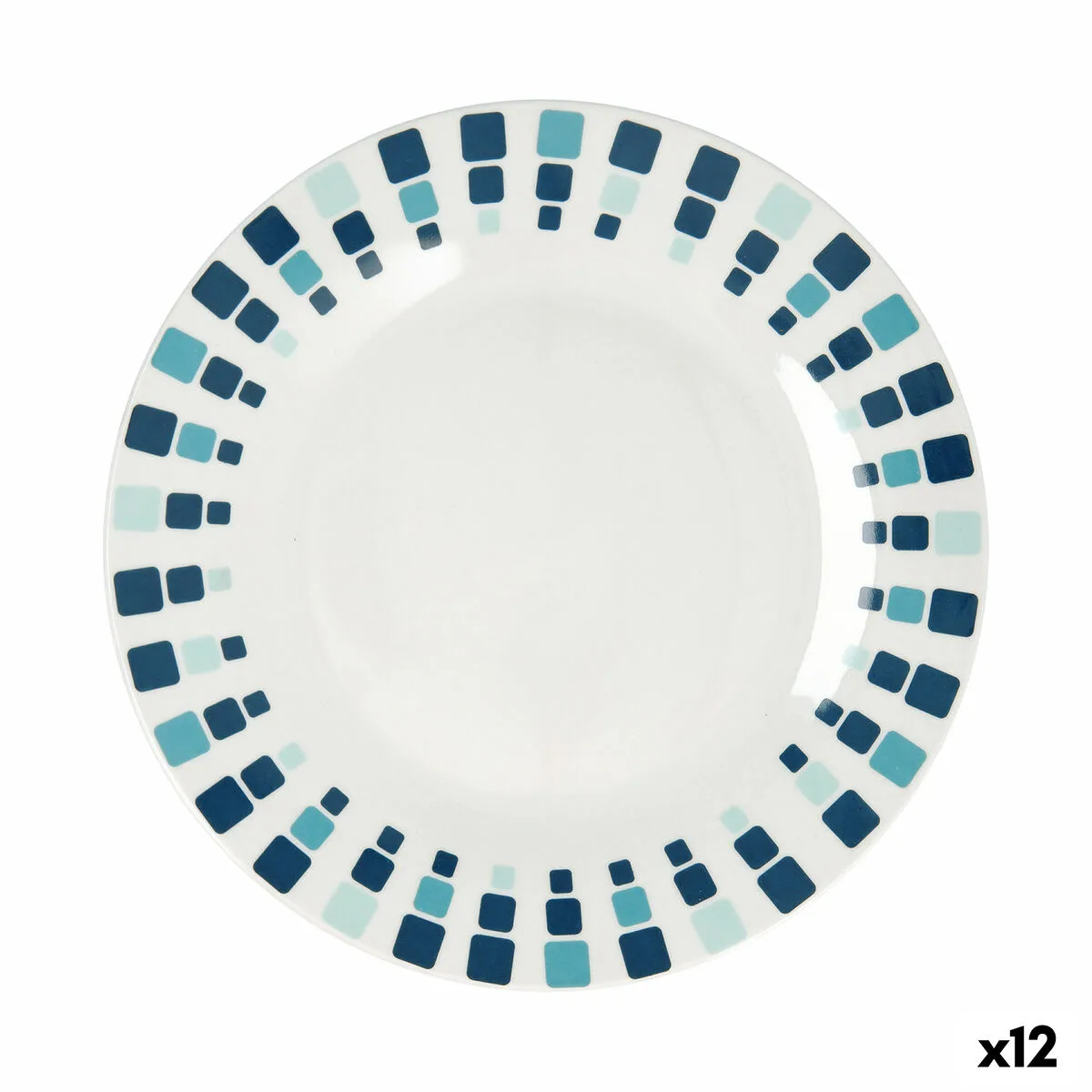 Assiette plate quid simetric bleu ceramique 23 cm 12 unites s271124024. Notre équipe chez Diaytar est une brigade de passionnés, toujours en chasse pour dénicher la perle rare qui vous fera vibrer.