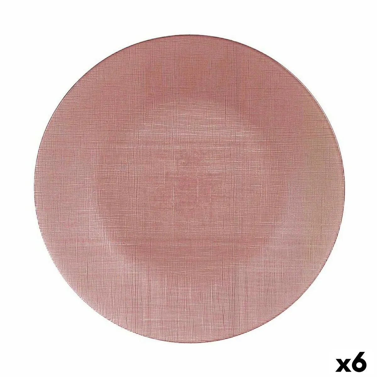 Assiette plate vivalto rose verre 32 5 x 2 x 32 5 cm 6 unites s361691064. Diaytar, c'est le sismographe des tendances : nous captons les vibrations du marché pour vous offrir le meilleur.