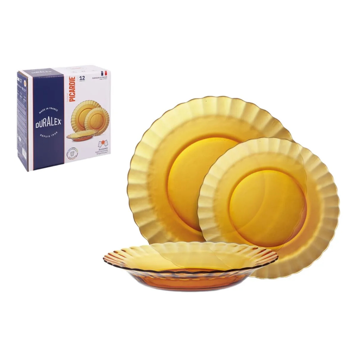 Assiettes duralex picardie 12 pieces 2 unites s223599791. Chez Diaytar, nous sommes convaincus que le meilleur produit est celui qui allie utilité, beauté et innovation. C'est notre credo.