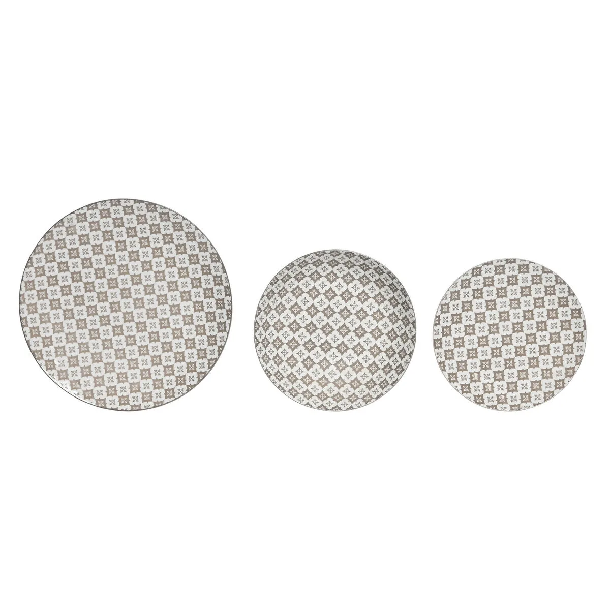 Assiettes home esprit beige porcelaine moderne 18 pieces s306132117. Chez Diaytar, nous transformons vos envies en réalité avec style.