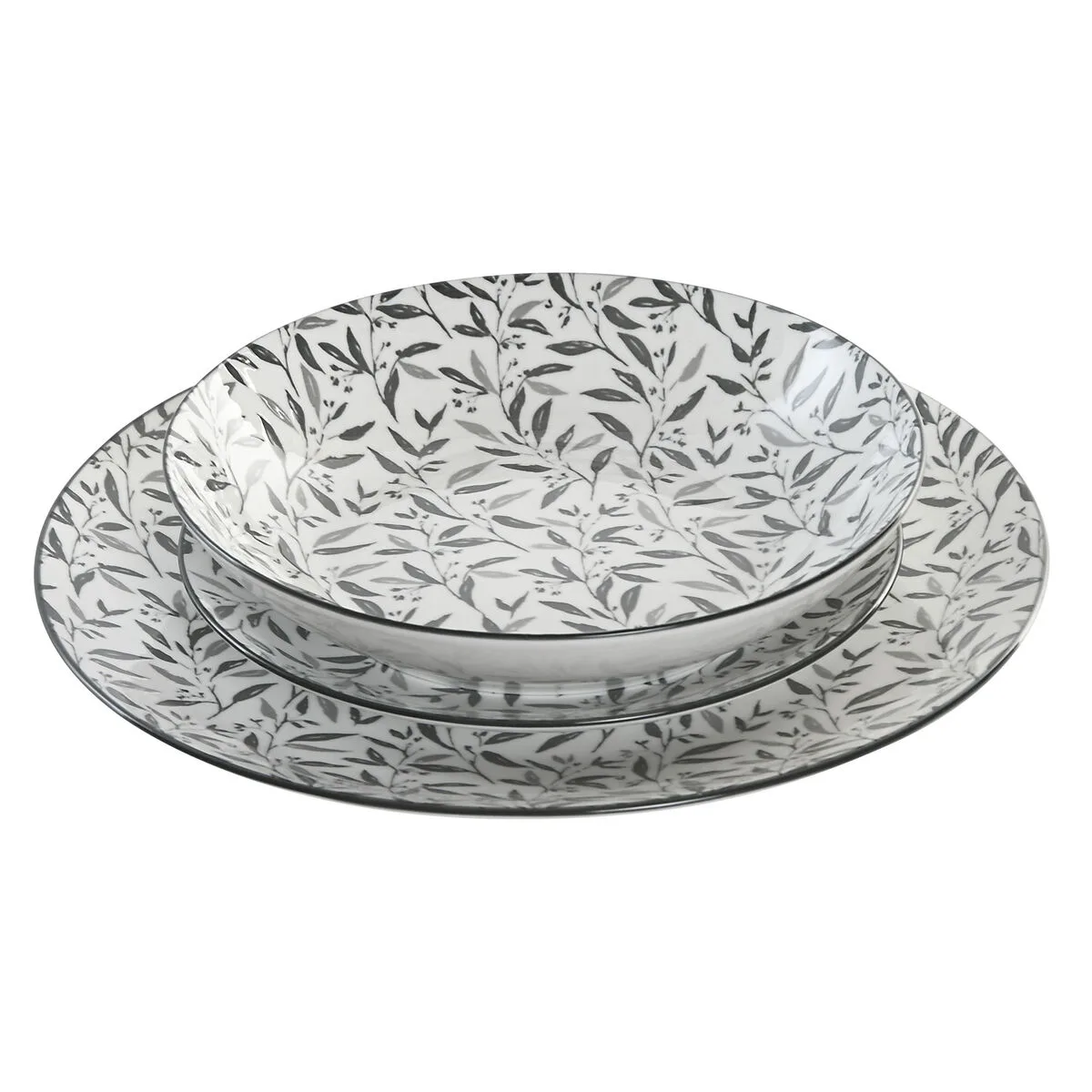 Assiettes home esprit gris clair porcelaine 18 pieces s306132277. La qualité Diaytar : un engagement, une promesse, une satisfaction garantie.