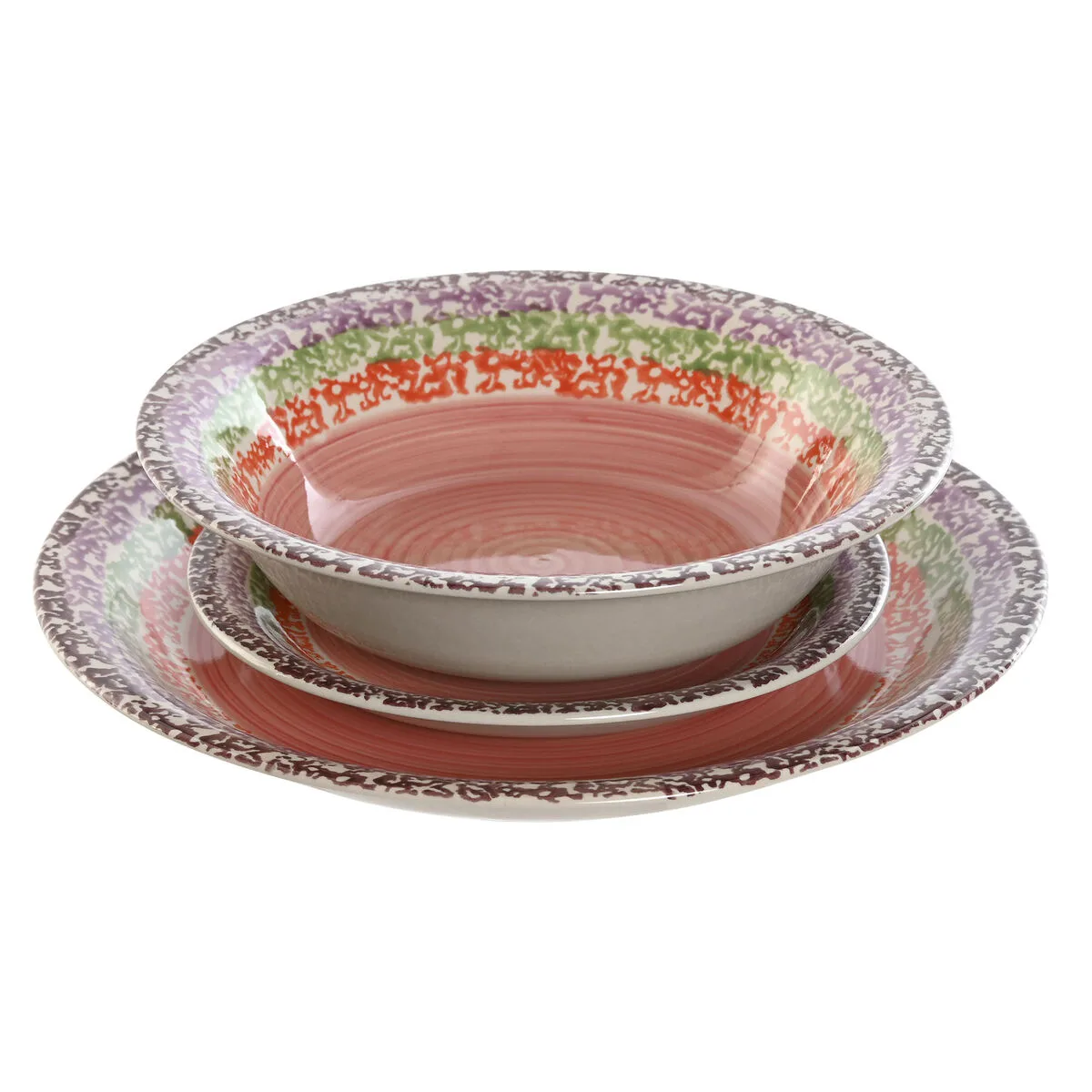 Assiettes home esprit rose gres 27 x 27 x 2 cm 18 pieces s305707334. Nous avons infusé Diaytar avec une dose massive de passion pour le produit. Contagieux : vous allez l'attraper.