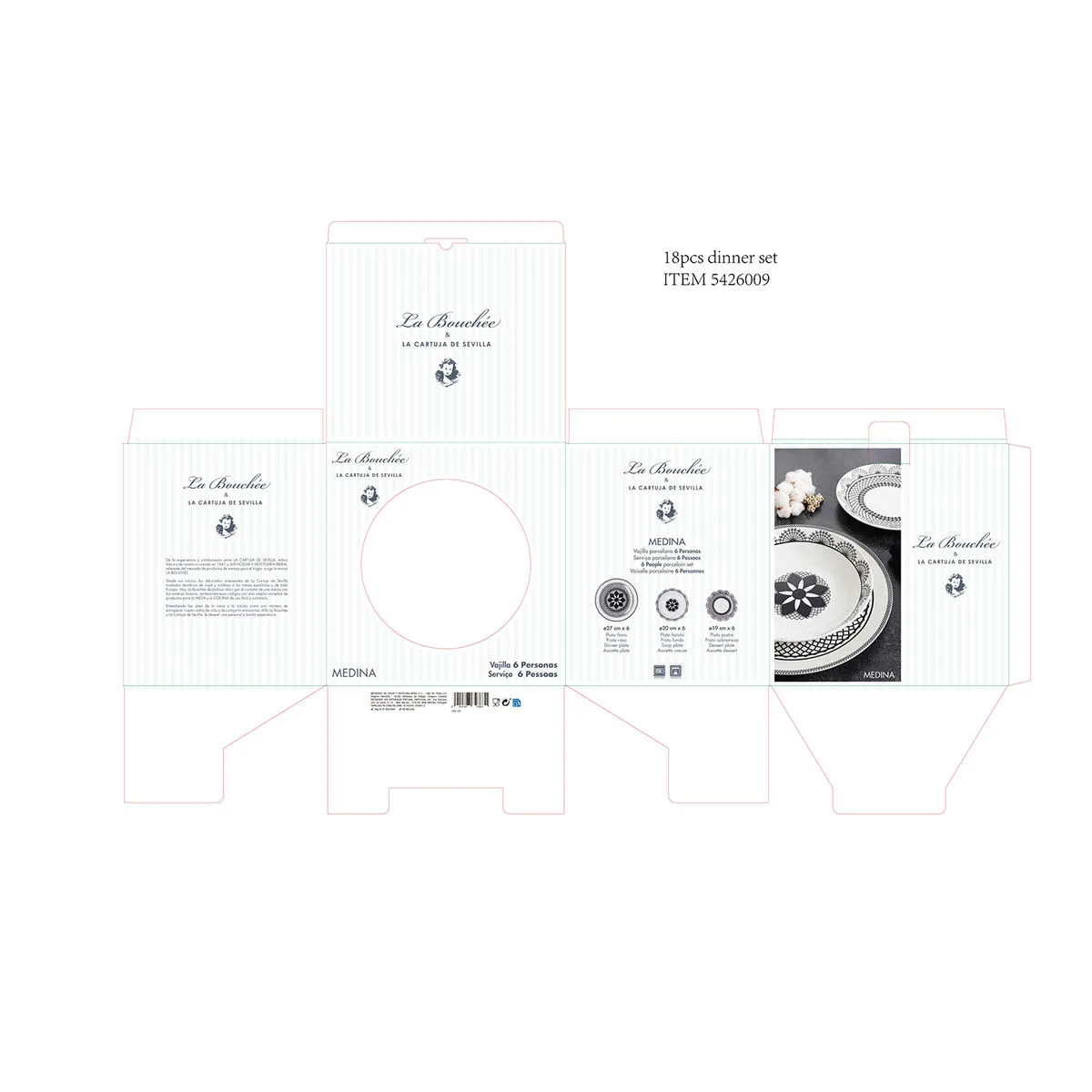 Assiettes la bouchee medina ceramique 18 pieces s271095938. Bien plus qu'un simple site, Diaytar est une expérience de découverte permanente de produits utiles, beaux et novateurs