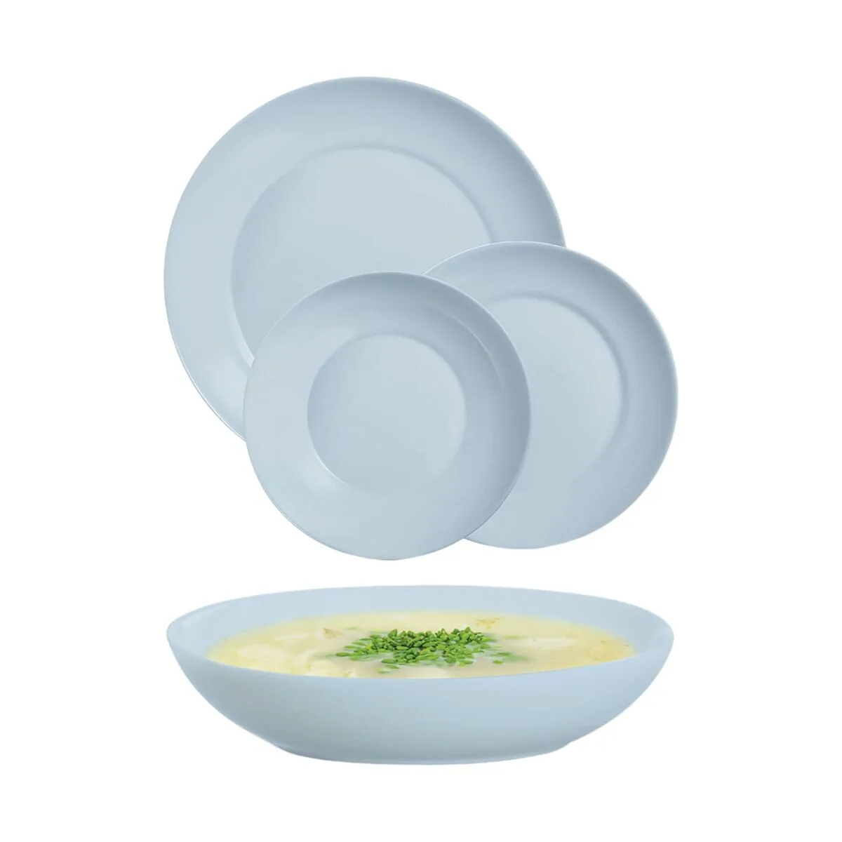 Assiettes luminarc apy paradise azul bleu verre 18 pieces s271348096. Plongez dans l'univers Diaytar, votre référence pour des produits du quotidien, high-tech et déco, tous porteurs de tendances