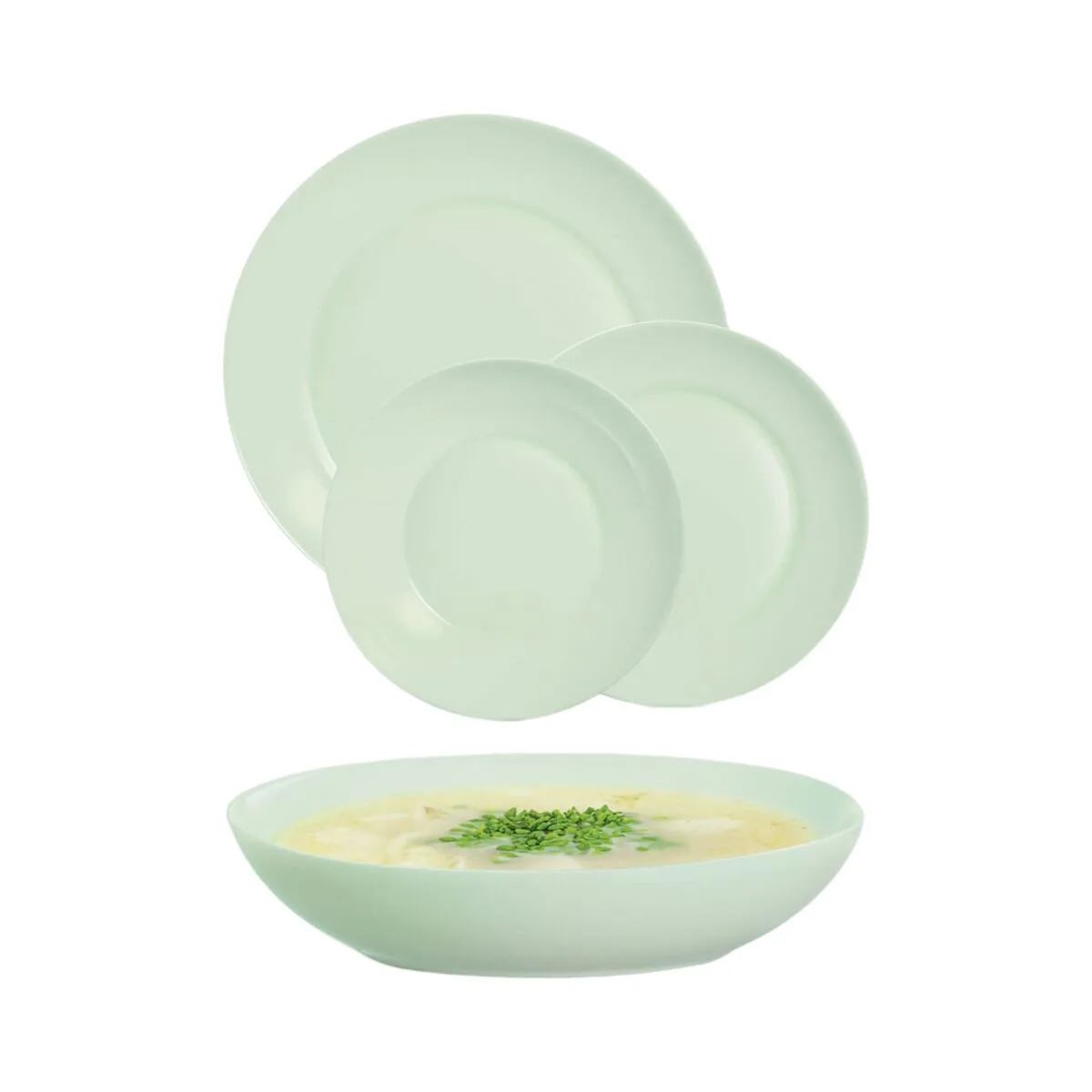 Assiettes luminarc apy paradise verde vert verre 18 pieces s271348182. Notre équipe Diaytar parcourt le globe pour vous dénicher les produits généraux et électroniques les plus prometteurs