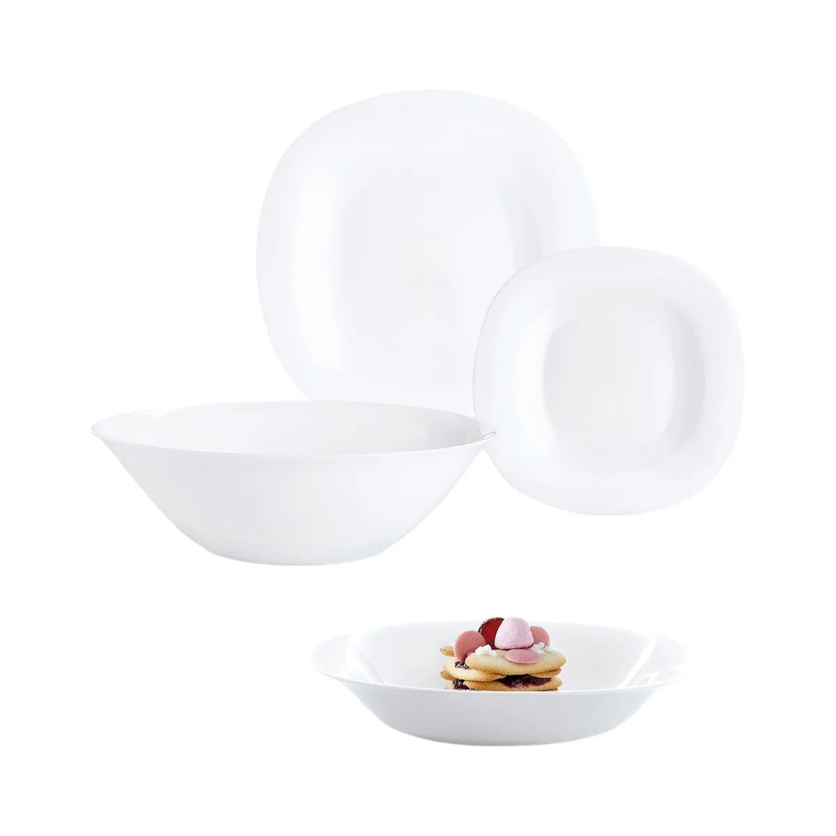 Assiettes luminarc carine blanco blanc verre 19 pieces s271258547. Diaytar a été conçu pour ceux qui voient le shopping en ligne comme une source d'inspiration et de solutions pratiques