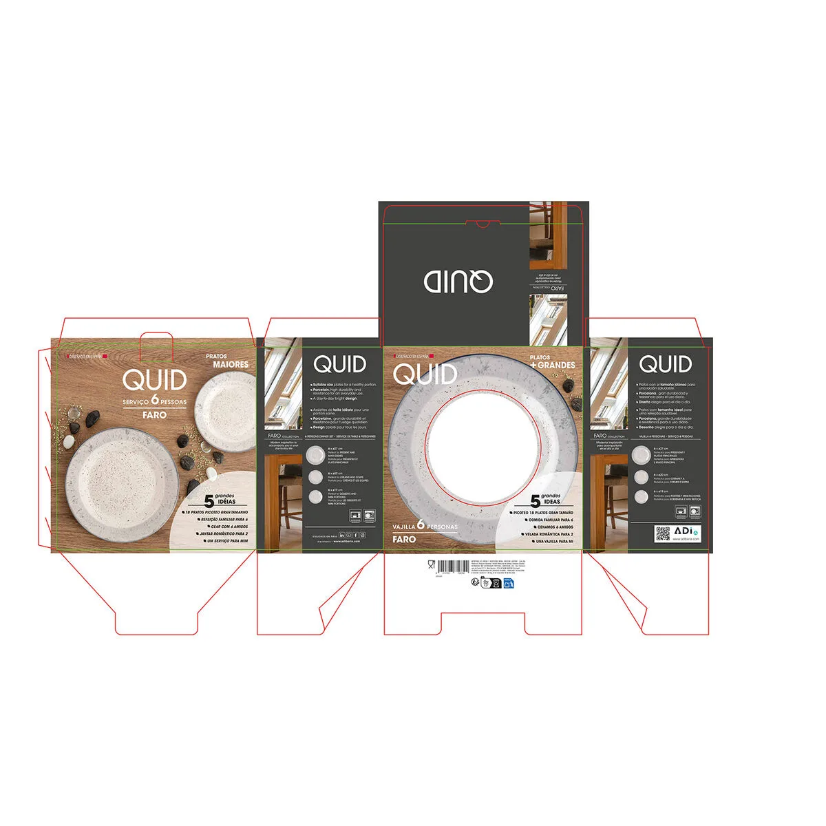 Assiettes quid faro blanc ceramique 18 pieces s271268918 Assiettes quid faro blanc ceramique 18 pieces s271268918. Pour vous, nous avons créé Diaytar : l'antidote à la monotonie shopping, une injection régulière de produits novateurs.