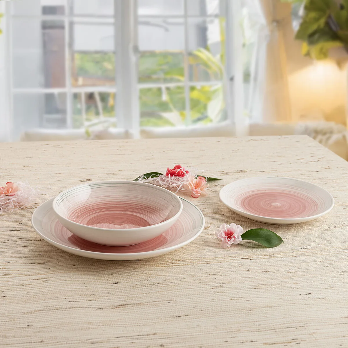 Assiettes quid velvet rose ceramique 18 pieces s271269022. Diaytar réinvente le e-commerce avec une approche généraliste axée sur la qualité, la tendance et l'accessibilité
