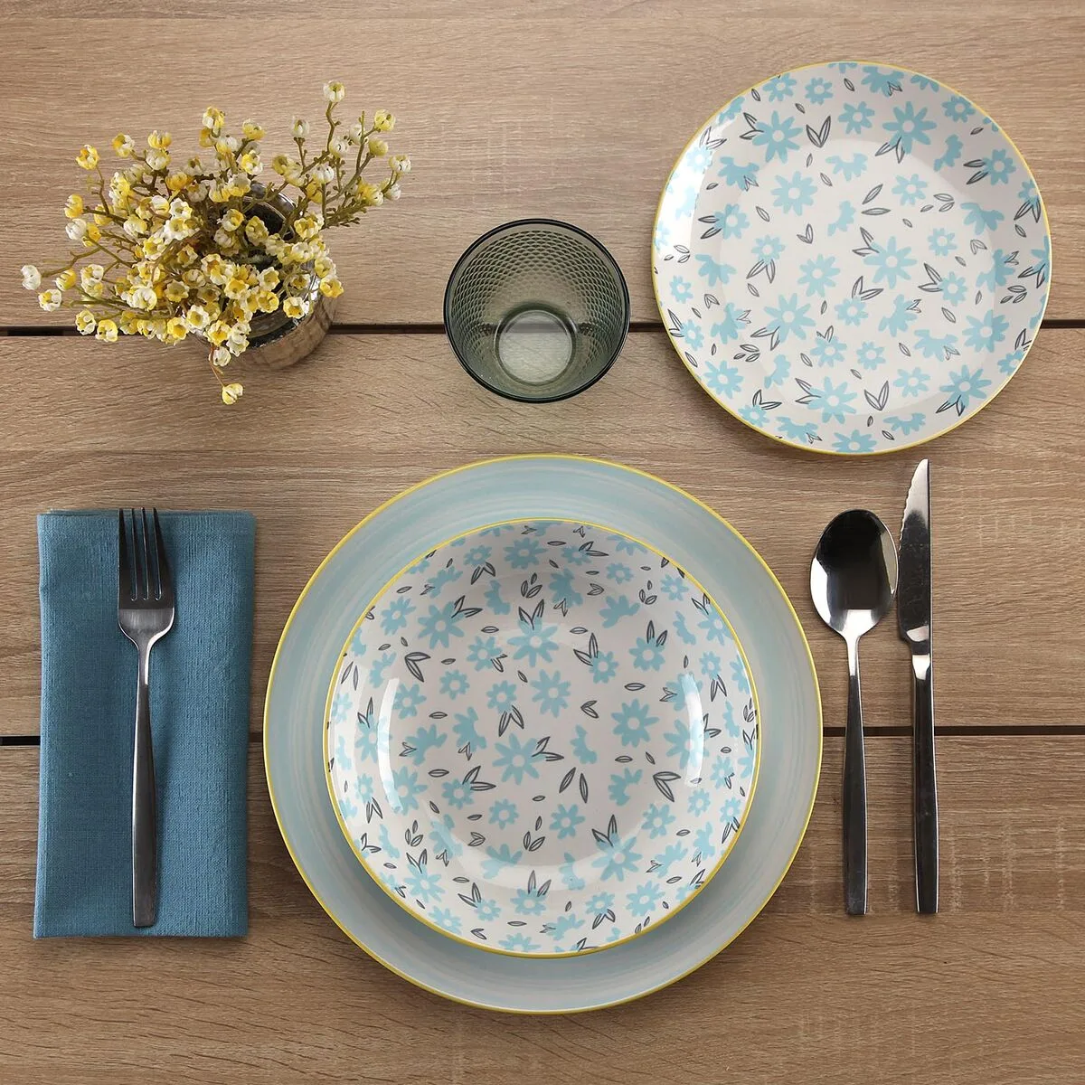 Assiettes versa breeze bleu porcelaine 18 pieces s341900047. Diaytar, c'est votre passeport pour un tour du monde des produits les plus inspirants, sans quitter votre canapé.