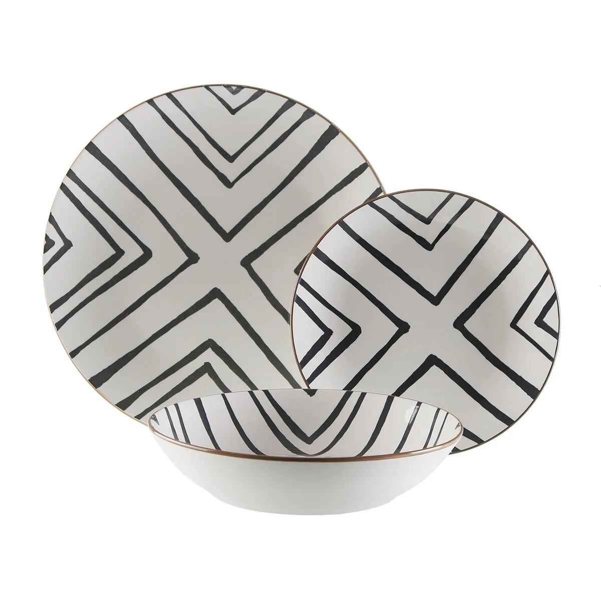 Assiettes versa gris porcelaine 18 pieces s341899850. Élargissez vos horizons avec Diaytar, le hub de tous les produits qui comptent vraiment dans votre vie de tous les jours