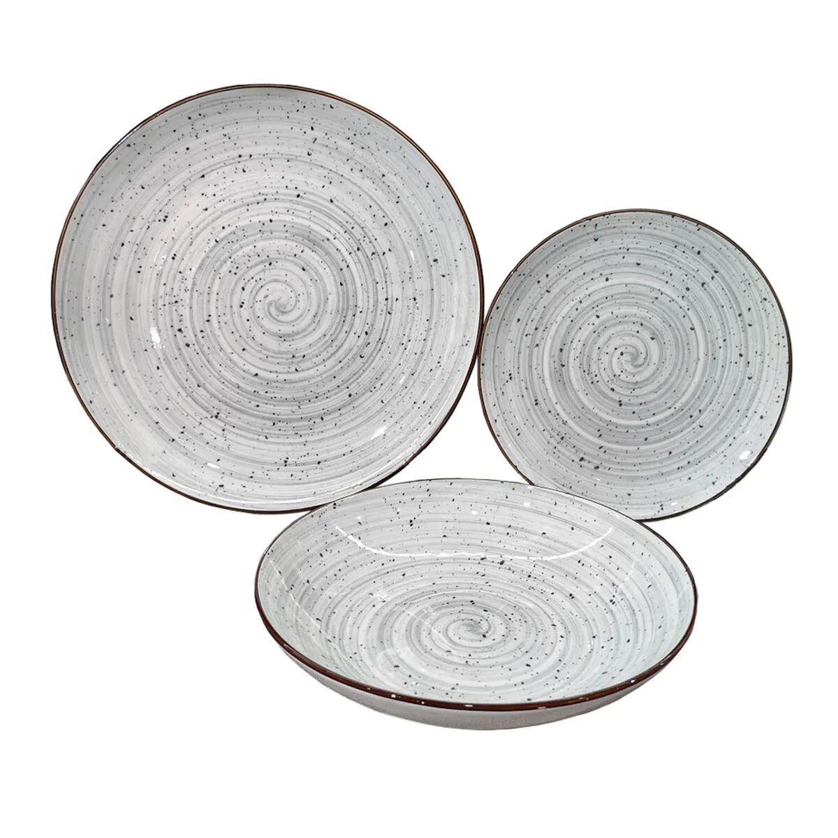 Assiettes versa lua gris porcelaine 18 pieces s341480261. Bienvenue sur Diaytar, l'endroit où les produits ne sont pas juste achetés, mais sont adoptés pour la vie.