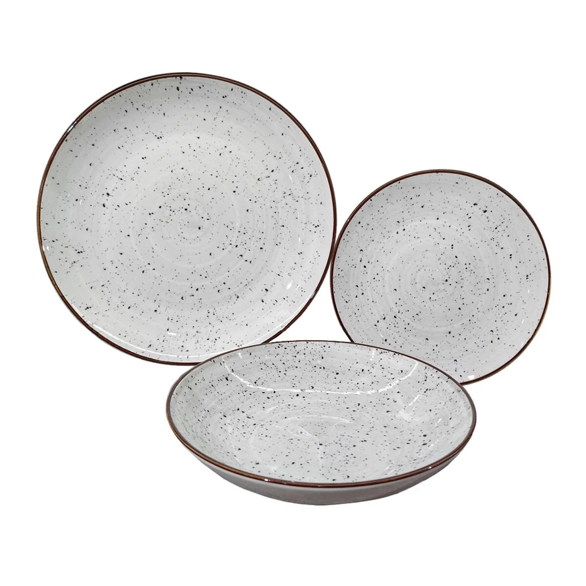 Assiettes versa lua gris porcelaine 18 pieces s341489830. Exprimez votre personnalité avec les accessoires tendance de Diaytar.