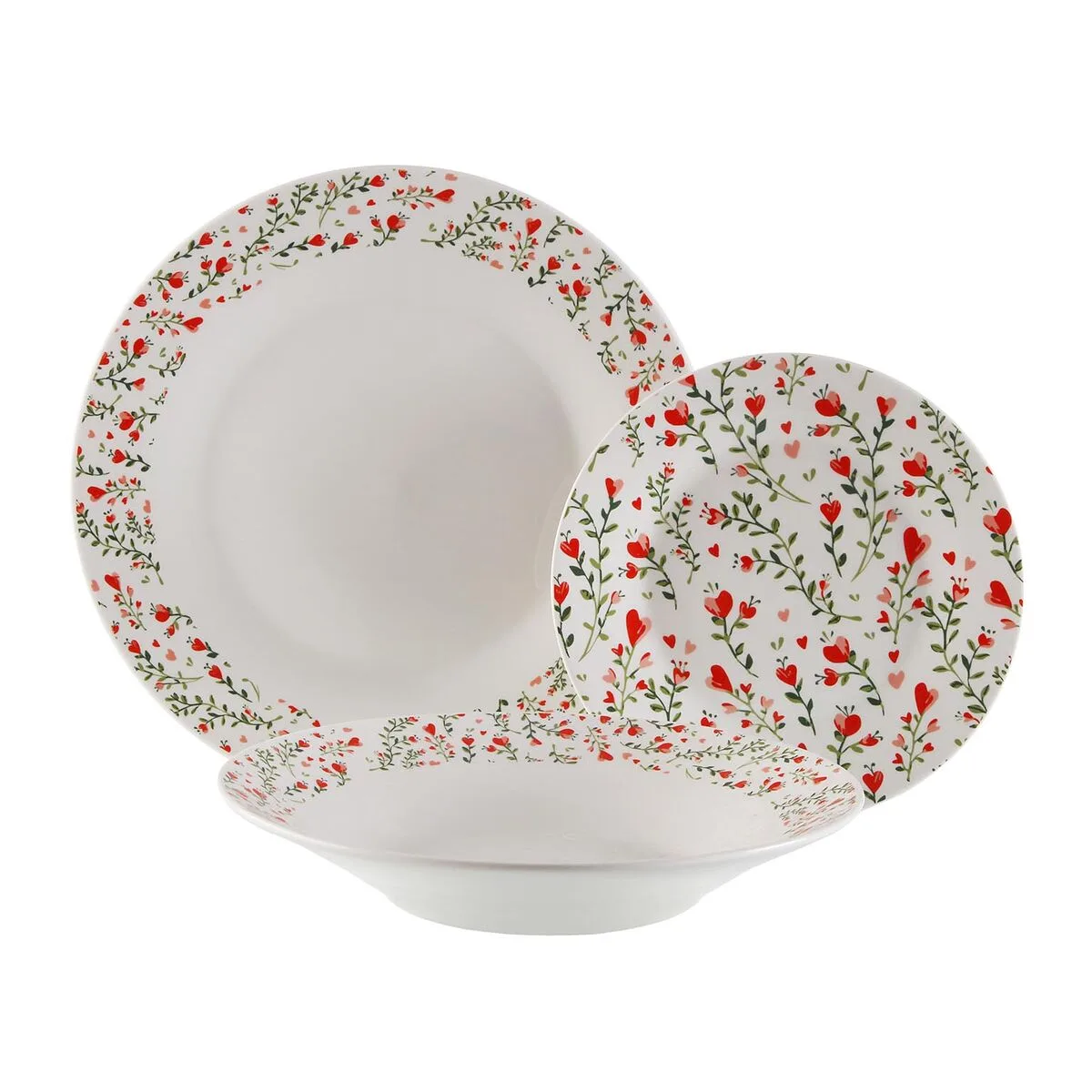 Assiettes versa porcelaine coeurs 18 pieces s341863853. Diaytar incarne le nouveau visage du e-commerce : agile, éclectique et profondément ancré dans les tendances du moment