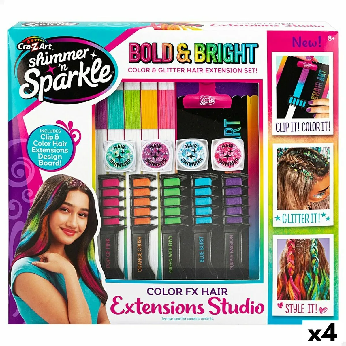Assortiment pour cheveux cra z art extensions pour les cheveux 4 unites s890271960. Diaytar Home : Créez l'atmosphère parfaite dans chaque pièce de votre maison.