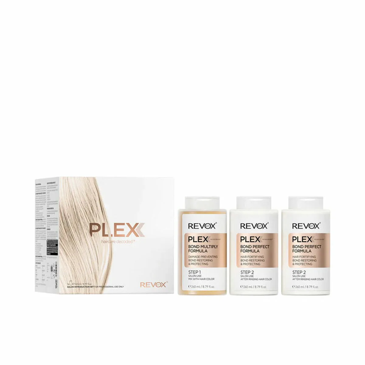 Assortiment pour cheveux revox b77 plex bond step 1 and 2 3 pieces s0511167865. Diaytar, c'est le grand ménage de printemps dans vos habitudes shopping : on garde l'essentiel, on jette le superflu.