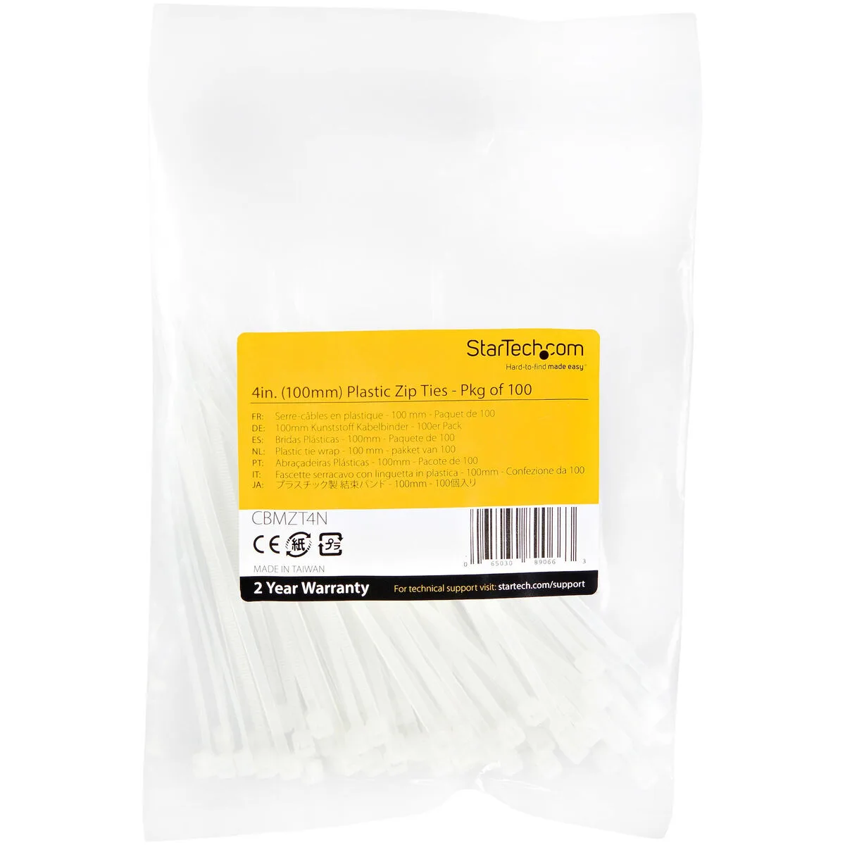 Attaches pour cable en nylon startech cbmzt4n blanc s5505899485. Diaytar Fashion : Soyez à la pointe de la mode avec nos collections exclusives.