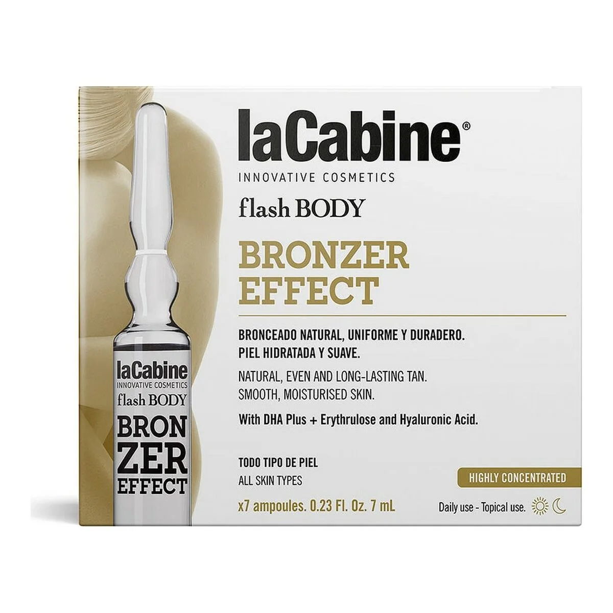 Autobronzant corporel flash body lacabine ampollas corporales autobronzant 7 ml 7 x 7 ml s058612544. Bienvenue chez Diaytar - Votre destination shopping pour tous vos besoins du quotidien !