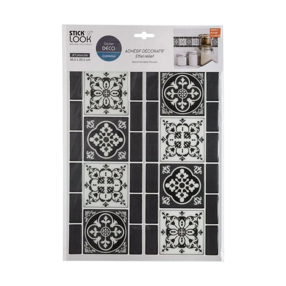 Autocollants atmosphera decoratif carrelage noir 2 unites 30 5 x 25 x 0 3 cm s790794017. Diaytar vous offre un accès privilégié à une sélection de produits qui font buzz, qui innovent et qui embellissent la vie