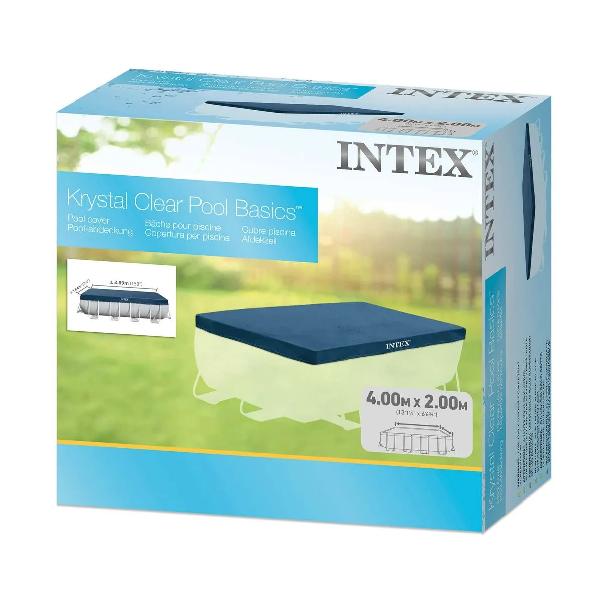 Baches de piscine intex 28037 4 x 2 m bleu blue marine s716625411. Diaytar, c'est l'art de la sérendipité appliqué au e-commerce : vous venez pour une chose, vous repartez avec l'objet de vos rêves.