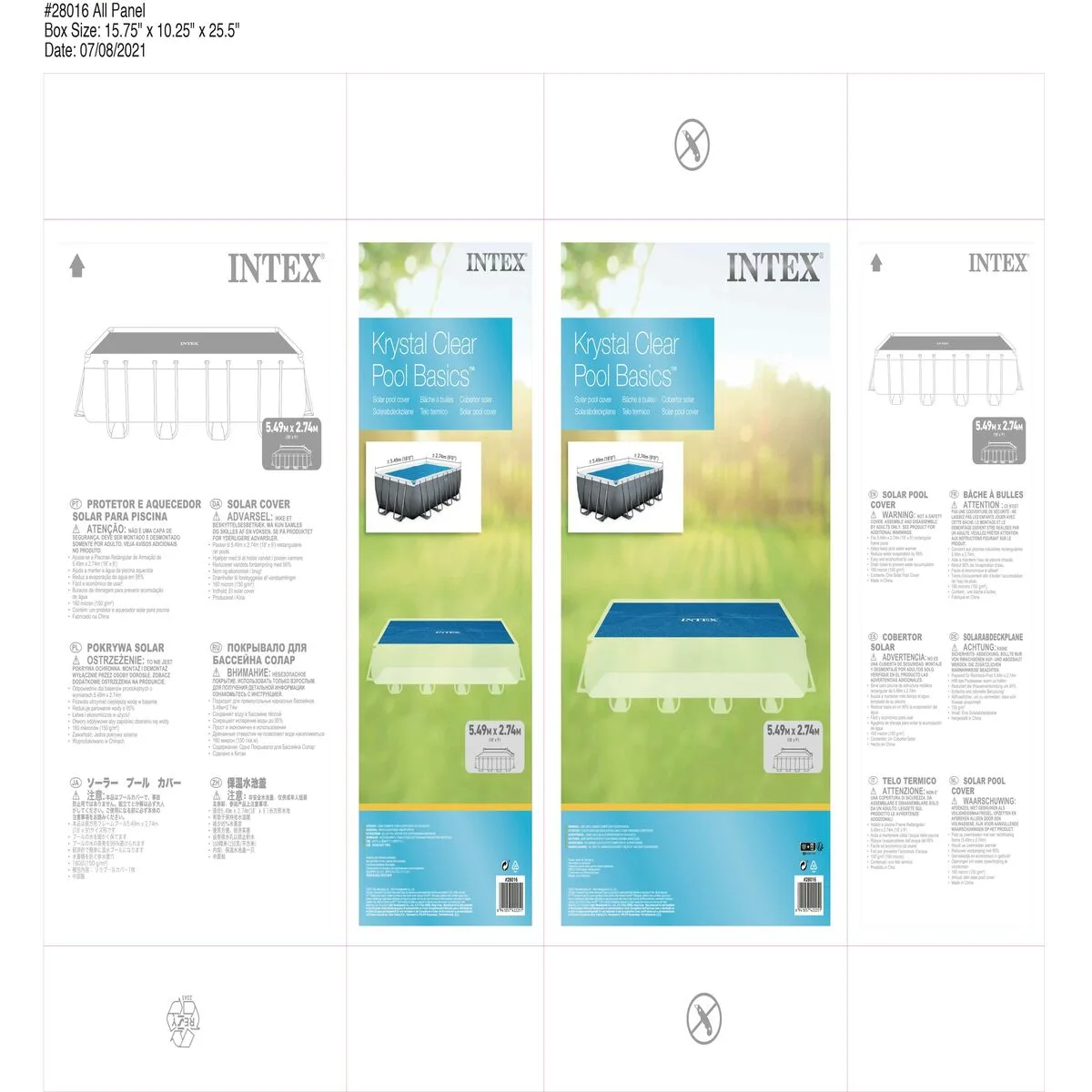 Baches de piscine intex 400 x 200 cm solaire rectangulaire s243341860. Notre credo ? L'excellence accessible. Diaytar rend le premium attainable dans chaque catégorie de produits.