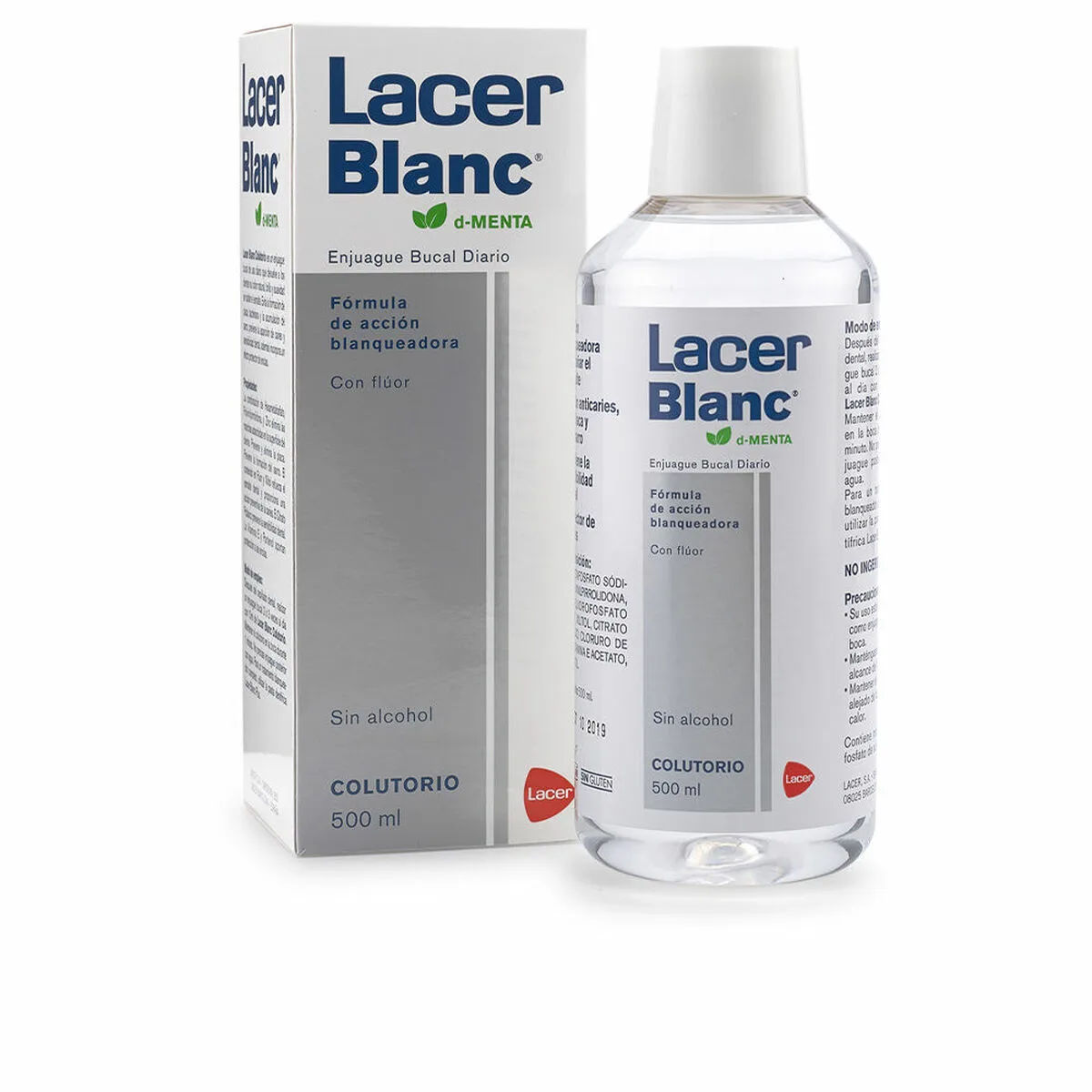 Bain de bouche lacer blanc menthe 500 ml s0510251342. Diaytar, le nom qui garantit que chaque produit, du plus technologique au plus basique, a été choisi avec goût et exigence