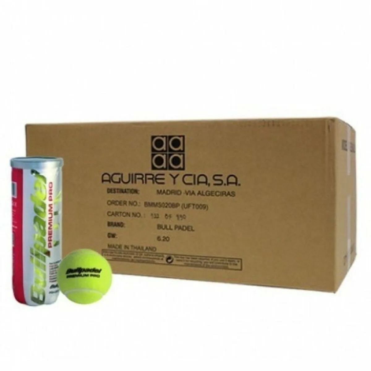 Balles de padel bullpadel premium pro 72 unites s990244839. Diaytar a fait le pari de la transparence : nous vous disons tout sur l'origine et la conception de nos produits.