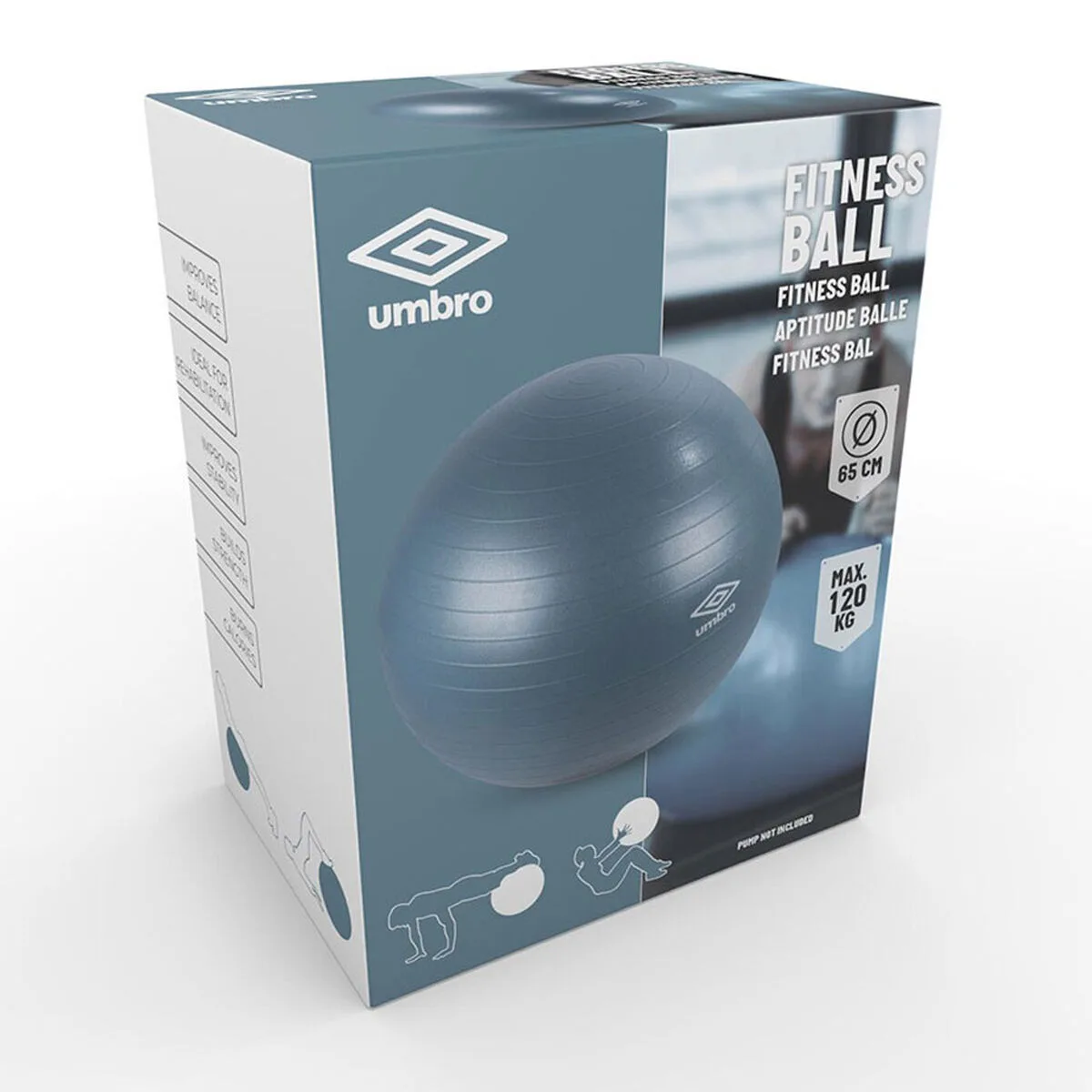 Ballon d exercice umbro o 65 cm bleu s792312727. Diaytar, c'est la convergence entre votre style unique et notre sélection infinie de produits qui lui correspondent.