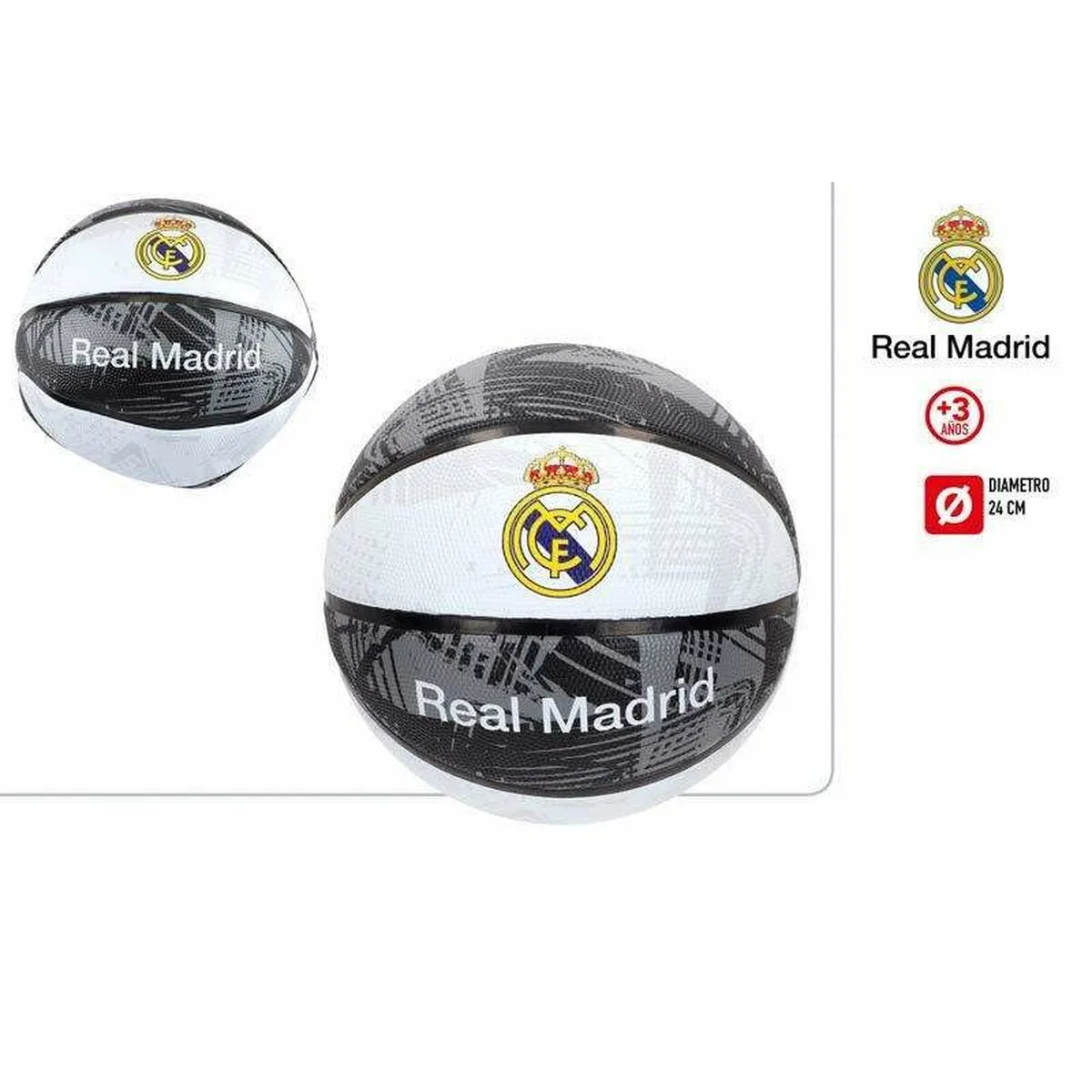 Ballon de basket real madrid c f 24 cm s245546297. Nous croyons en la magie des objets. Chez Diaytar, chaque produit a le pouvoir de transformer une routine en moment précieux.