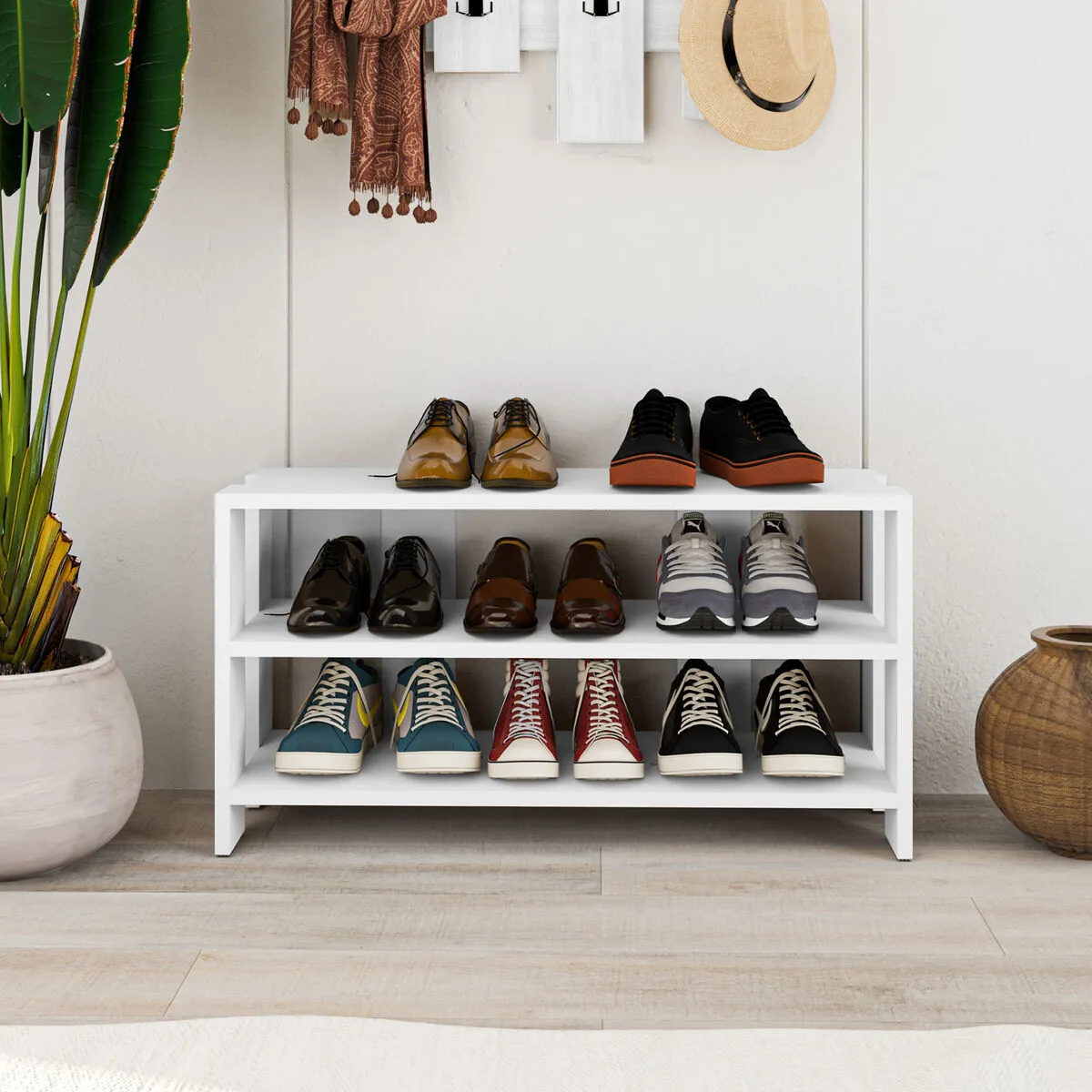 Banc a chaussures alexandra house living blanc 84 x 44 x 29 cm 2 etageres d163296355. Pour les esprits curieux et exigeants, Diaytar est la source intarissable de produits rares et ingénieux.