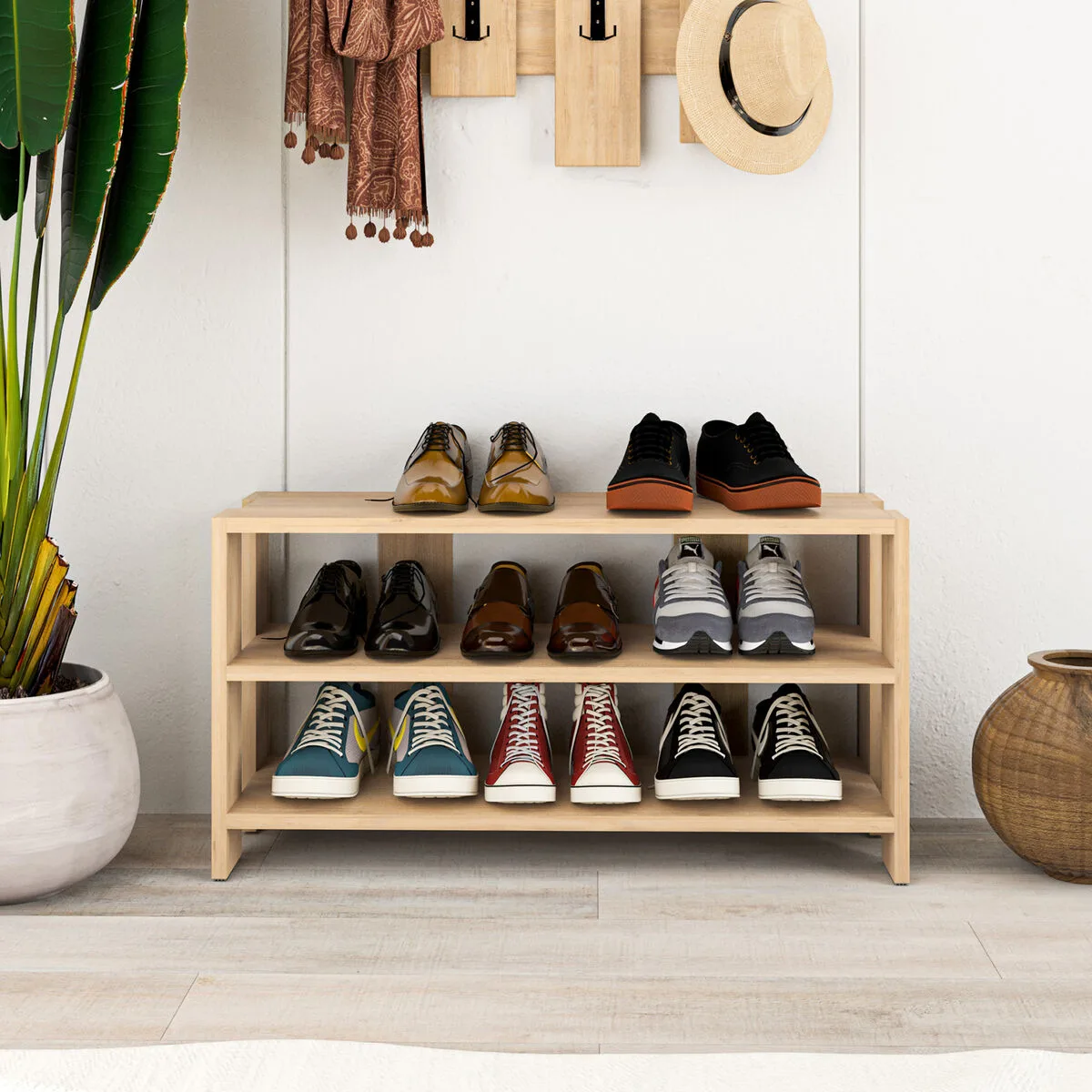 Banc a chaussures alexandra house living marron 84 x 44 x 29 cm 2 etageres d163296436. Diaytar puise sa force dans sa capacité à sans cesse renouveler son offre avec des produits généraux frais et inattendus