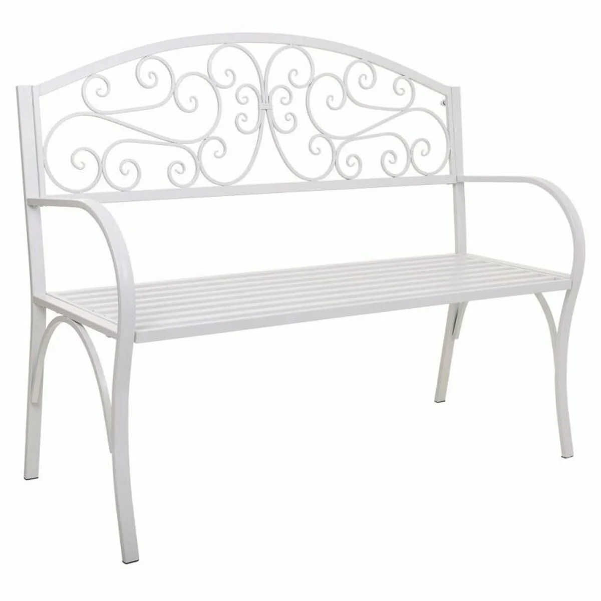 Banc alexandra house living blanc fer 53 x 91 x 153 cm d163134468. Diaytar cultive l'art de la surprise en vous proposant constamment de nouveaux produits généraux et high-tech inattendus