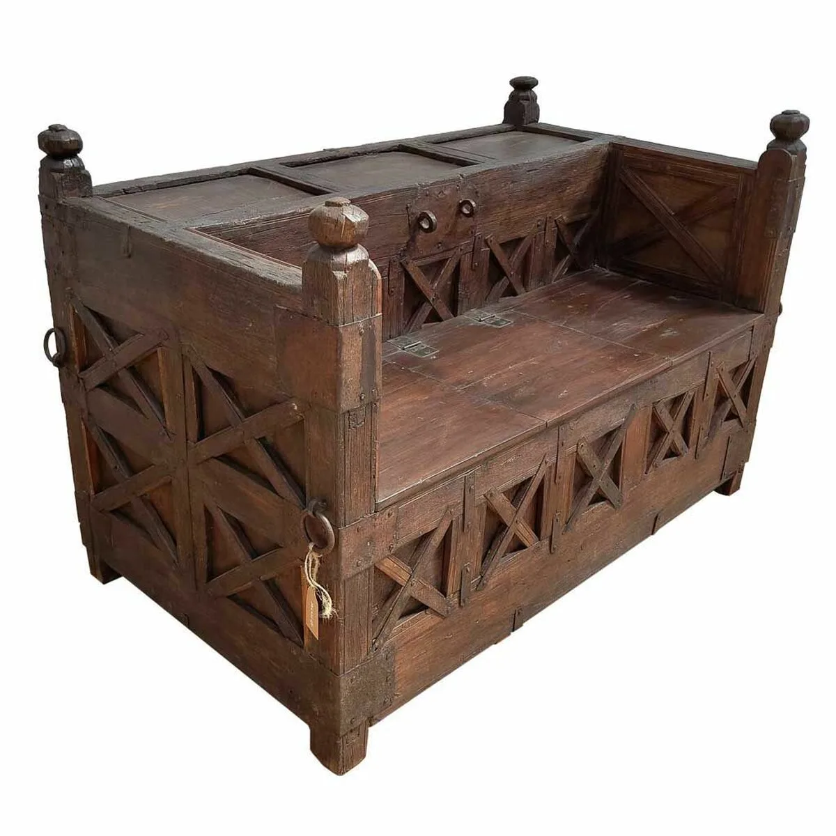 Banc alexandra house living marron bois de manguier 84 x 99 x 144 cm d163189558. Notre raison d'être : vous faire économiser le plus précieux des resources : votre temps. Bienvenue sur Diaytar, les produits triés sur le volet.