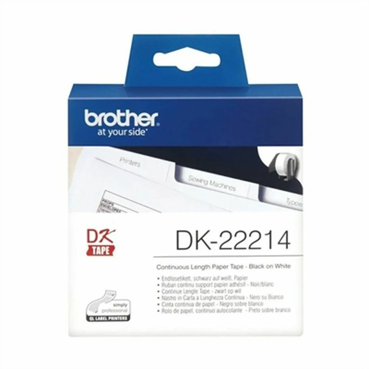 Bande continue de papier thermique brother dk 22214 blanc m050291888. Diaytar, c'est le point de départ de toutes vos histoires. Quel produit allez-vous choisir pour écrire la suite ?