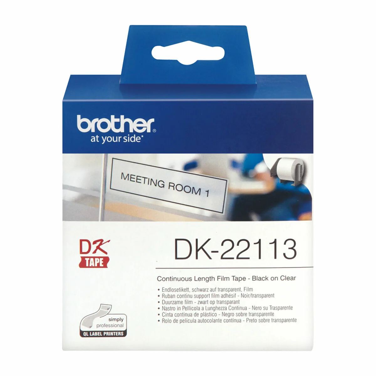 Bande continue de papier thermique brother dk22113 transparent m050291377. Chez Diaytar, chaque visite est l'occasion de découvrir un nouveau produit génial, qu'il soit électronique ou domestique