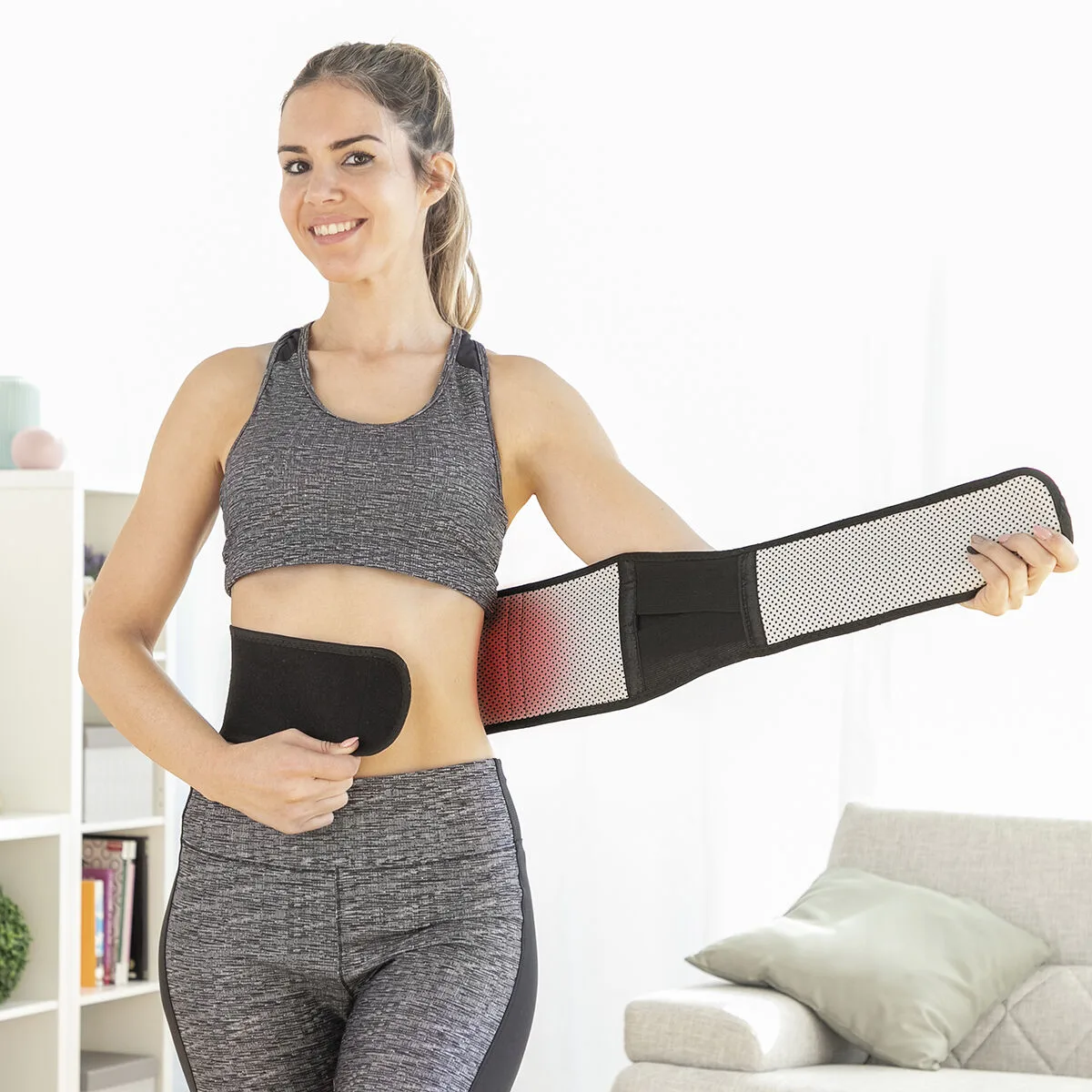 Bande thermique correctrice avec aimants en tourmaline tourmabelt innovagoods v010323273. Diaytar, c'est la convergence entre votre style unique et notre sélection infinie de produits qui lui correspondent.