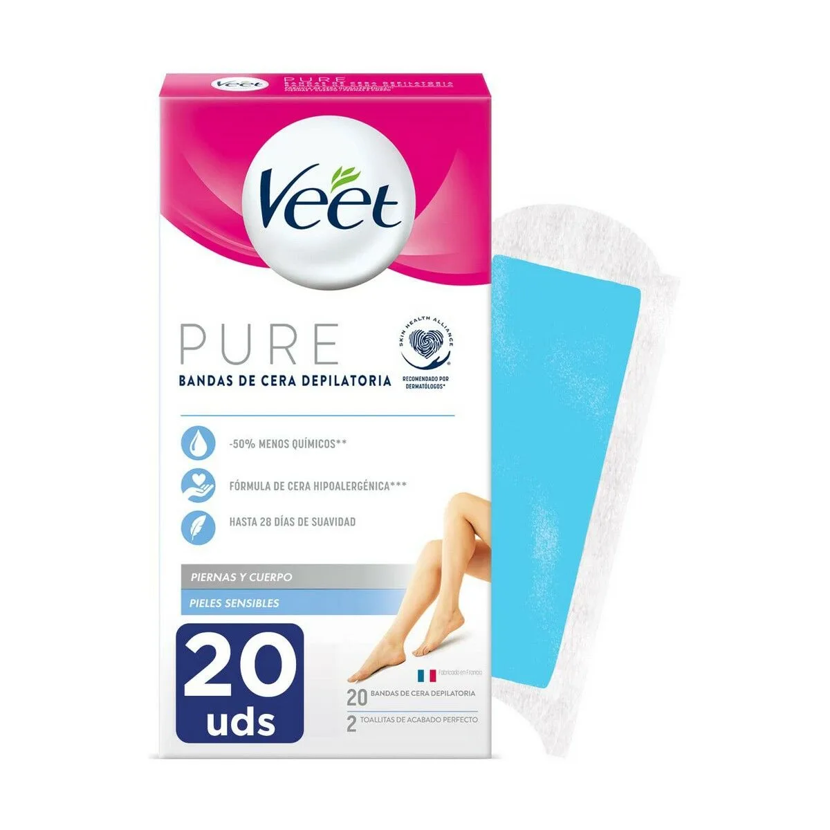 Bandes epilatoire corporelles veet peau sensible 20 unites s0510060513. La mode selon Diaytar : audacieuse, accessible et toujours dans l'air du temps.